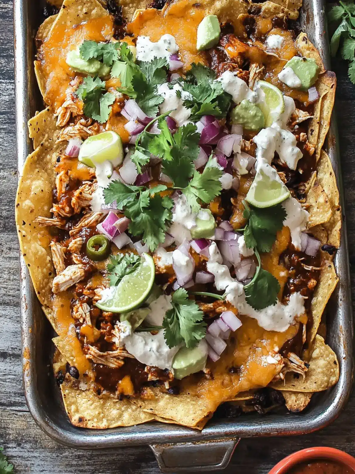 Irresistible Chicken Mole Nachos for Epic Game Day Gatherings 3 Chicken Mole Nachos