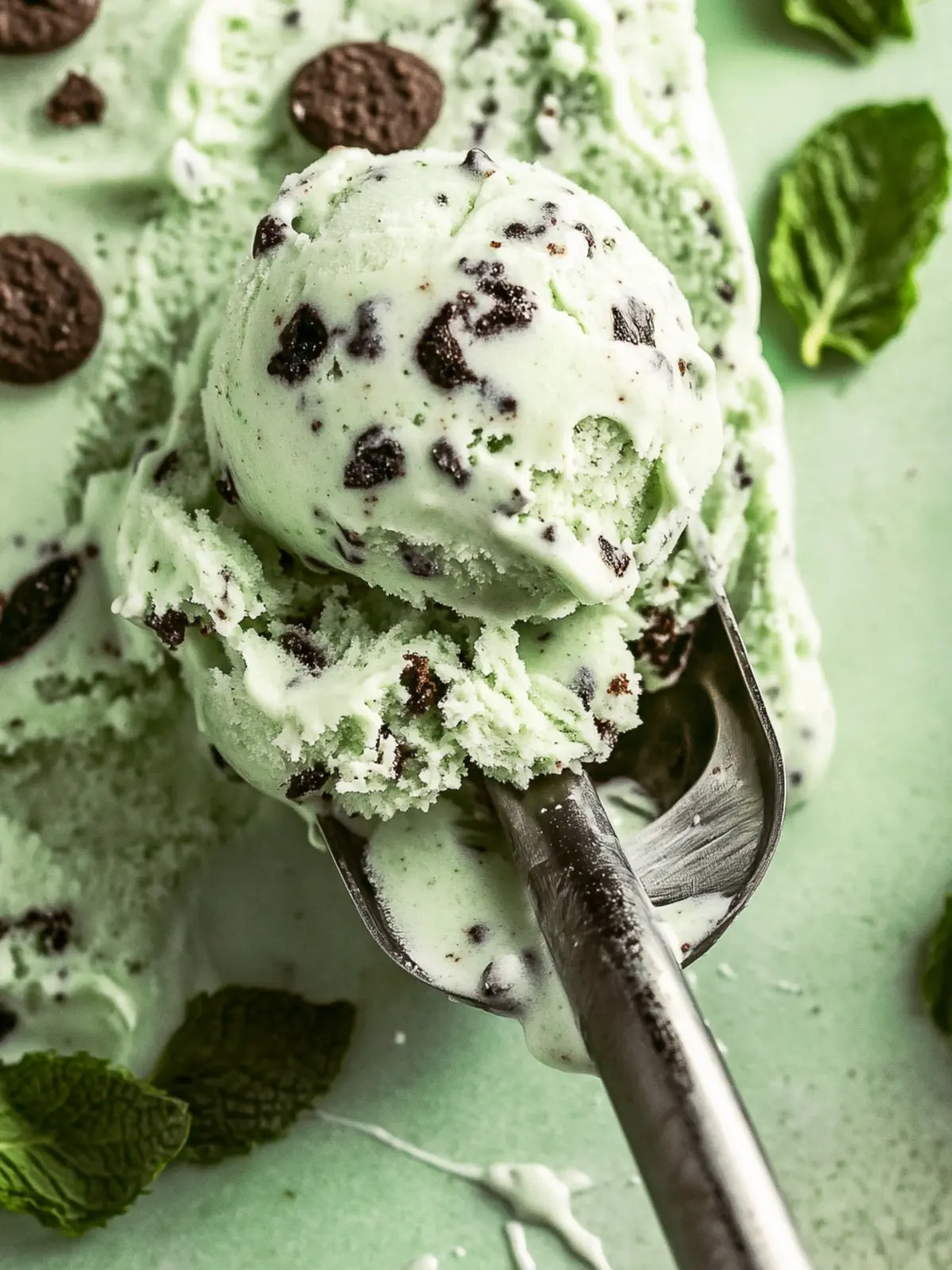 Creamy Mint Cookies & Cream Ice Cream You'll Crave This Summer 3 Mint Cookies & Cream Ice Cream