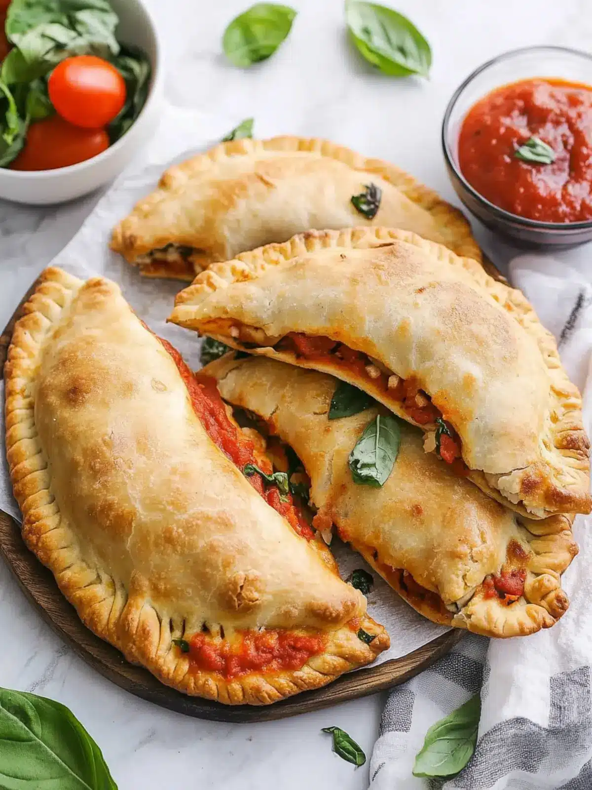 Irresistible Vegan Calzones: Your New Go-To Pizza Pockets 2 Vegan Calzones (Pizza Pockets)