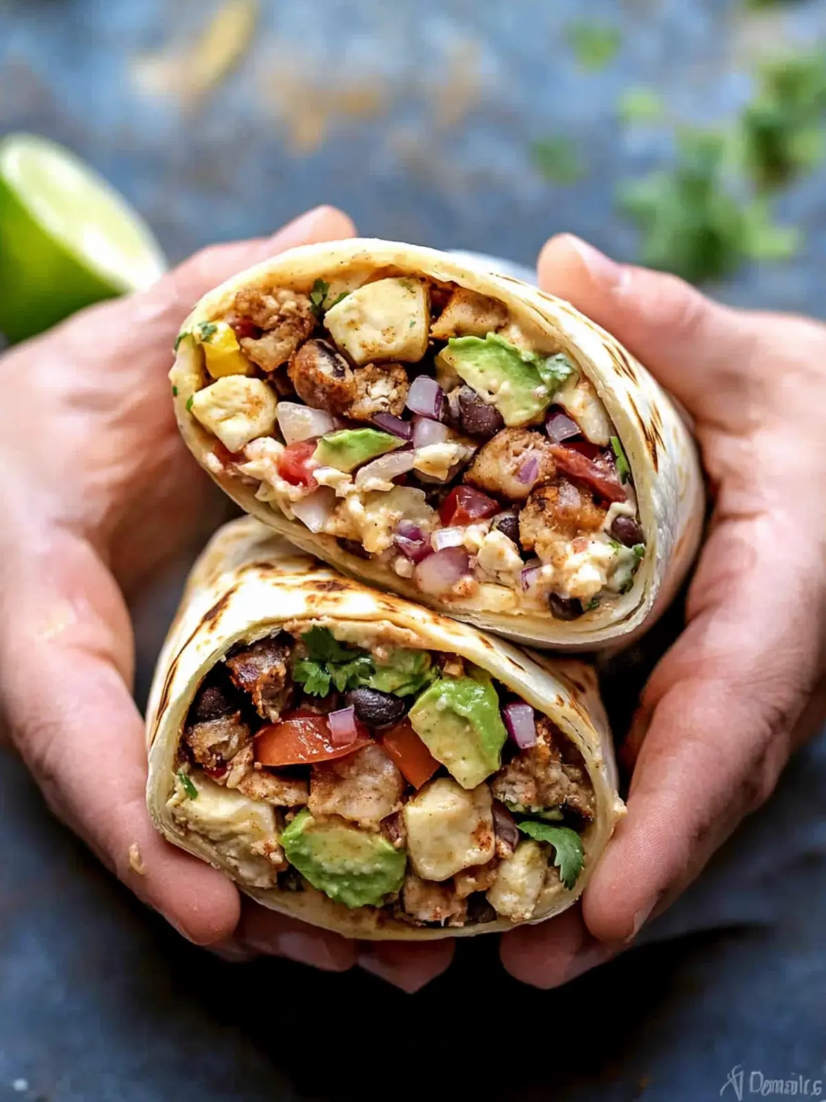 California Burrito Bliss: Carne Asada and French Fry Magic 4 California Burrito
