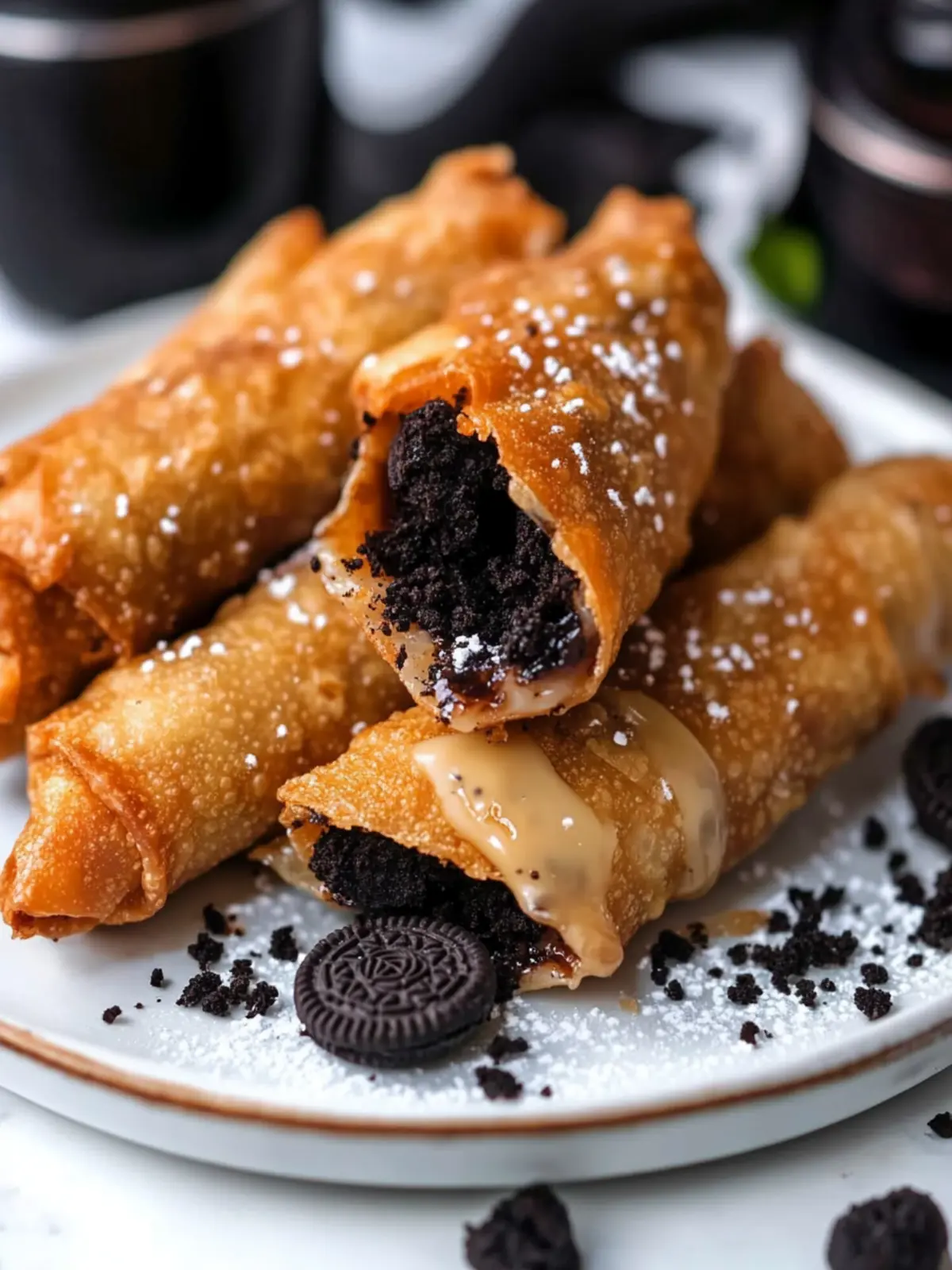 Delicious Oreo Egg Rolls: Your New Favorite Dessert Adventure 3 Oreo Egg Rolls (Dessert Egg Rolls)
