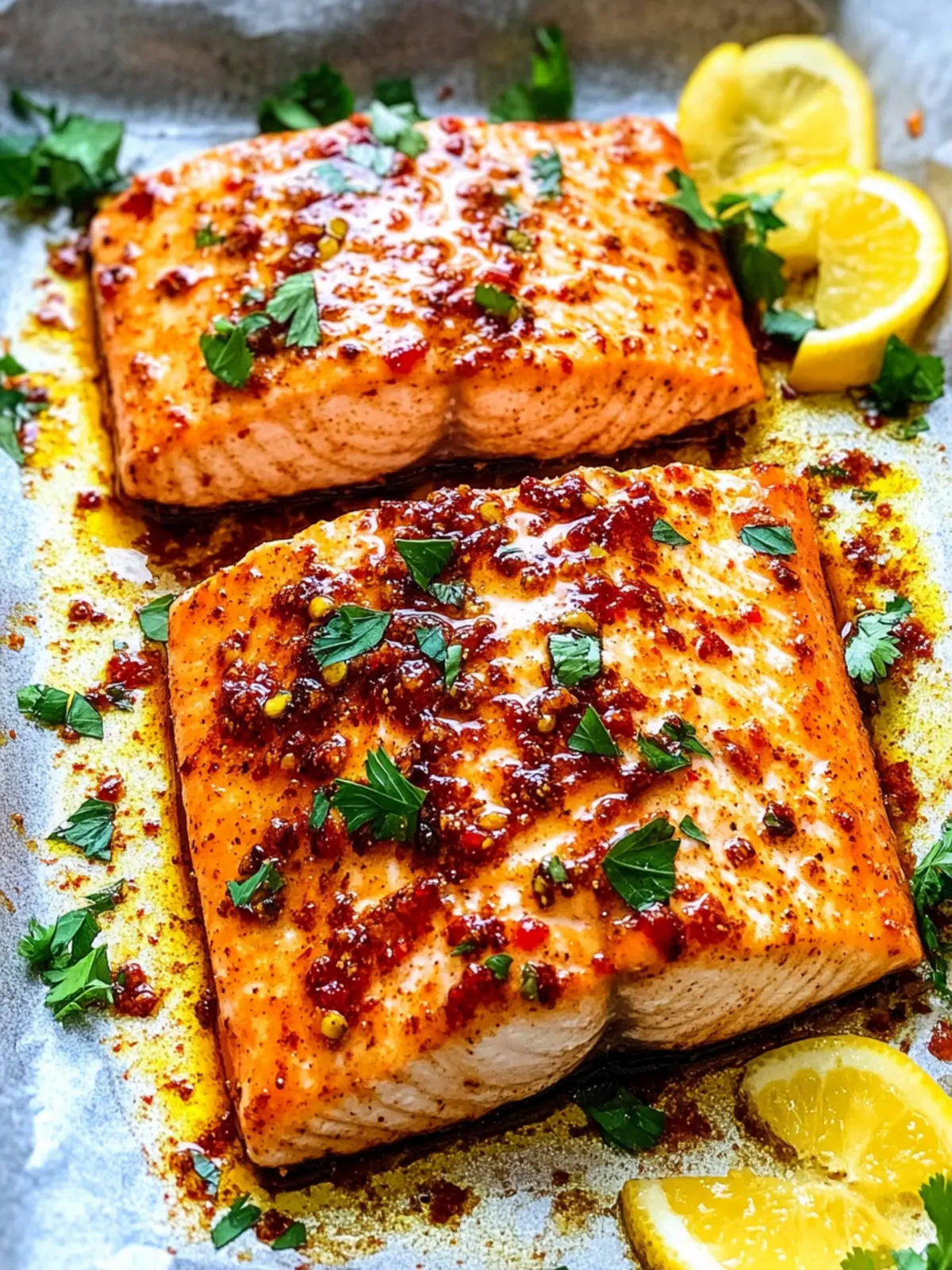 Easy Sheet Pan Chili Dijon Salmon Your New Dinner Favorite 5 Sheet Pan Chili Dijon Salmon