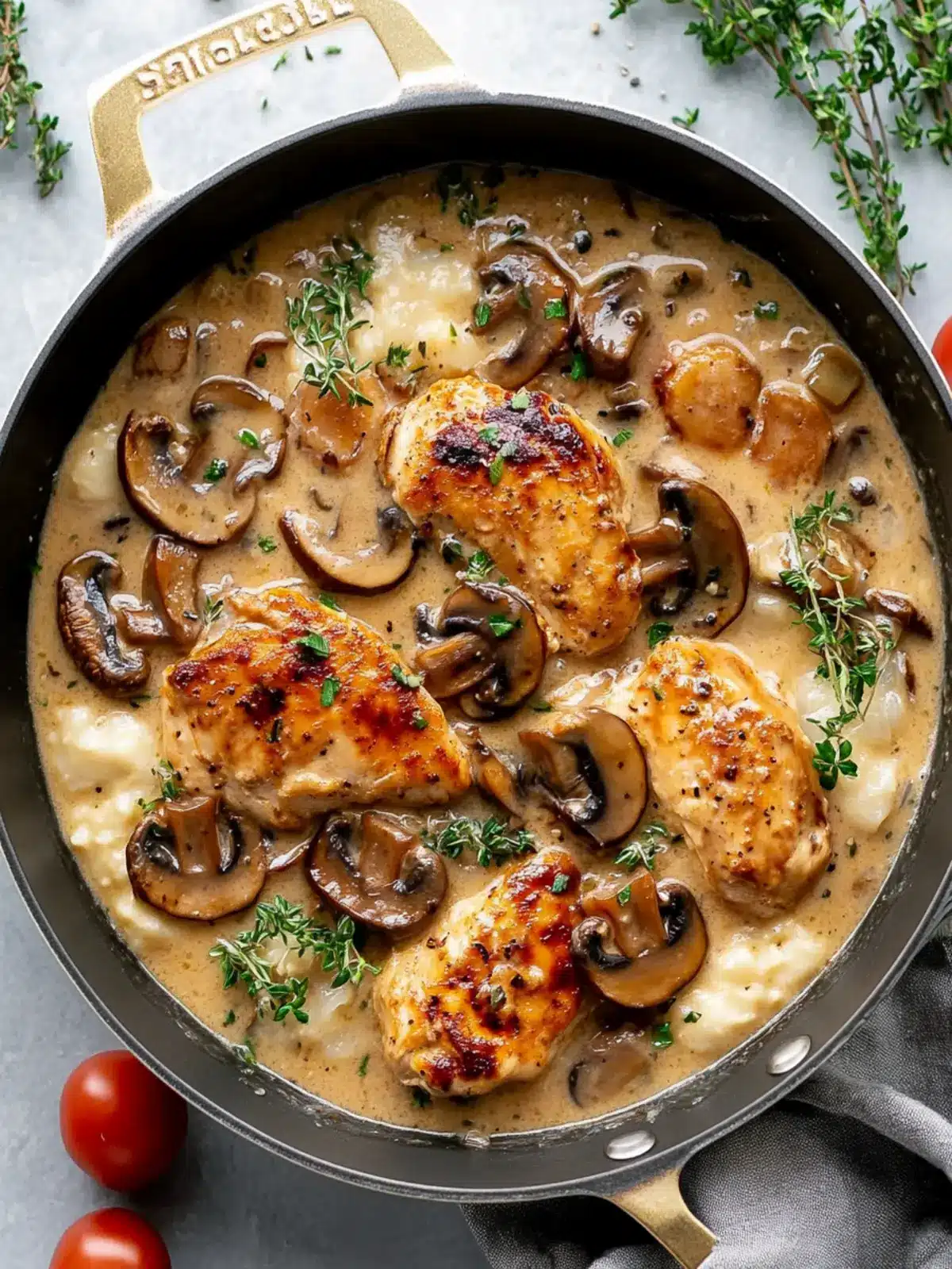 Easy and Creamy Mushroom Chicken for Cozy Nights In 2 Mushroom Chicken