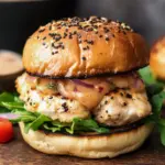 Savor Homemade Chicken Burgers with Bang-Bang Sauce Today 41 Chicken Burgers with Bang-Bang Sauce