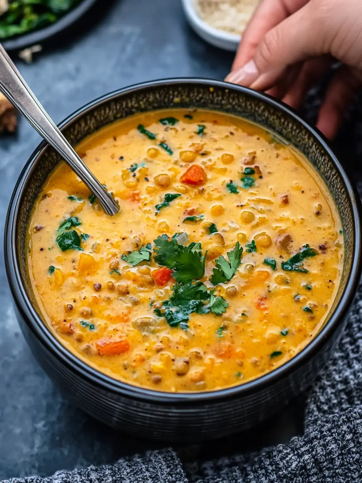 Instant Pot Coconut Curry Lentil Soup: Creamy Vegan Delight 4 Instant Pot Coconut Curry Lentil Soup