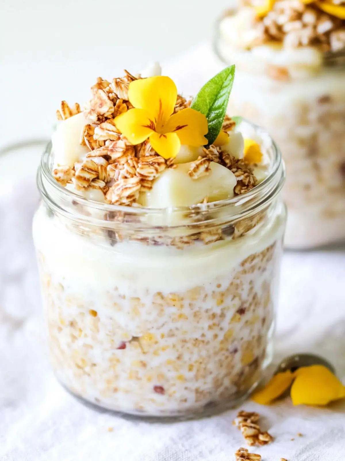 Delicious Hummingbird Cake Overnight Oats for Busy Mornings 5 Hummingbird Cake Overnight Oats