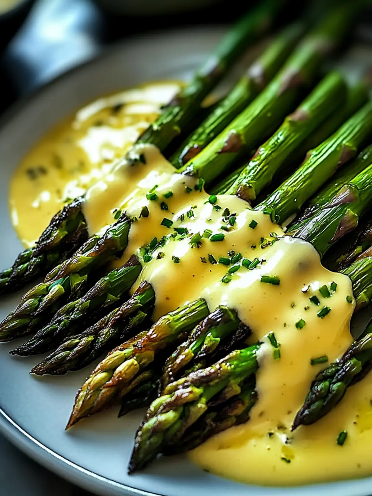 Irresistible Roasted Asparagus with Hollandaise Magic 3 Roasted Asparagus with Hollandaise
