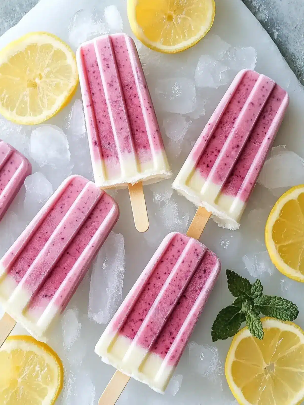Refreshing Greek Yogurt Popsicles with a Fruity Twist 5 Greek Yogurt Popsicles