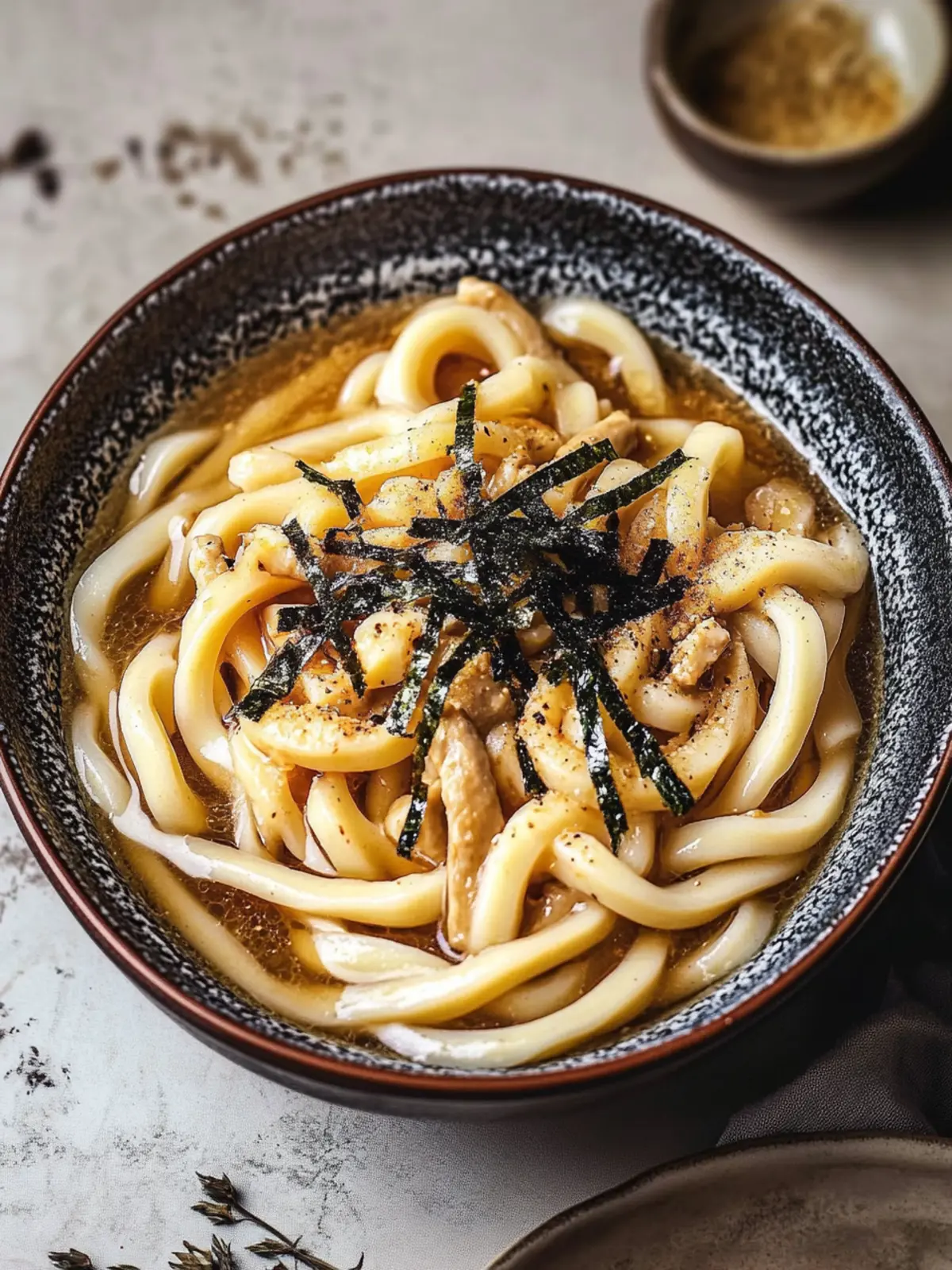 Creamy Miso Udon: Quick Mushroom Noodles to Satisfy Cravings 2 Creamy Miso Udon