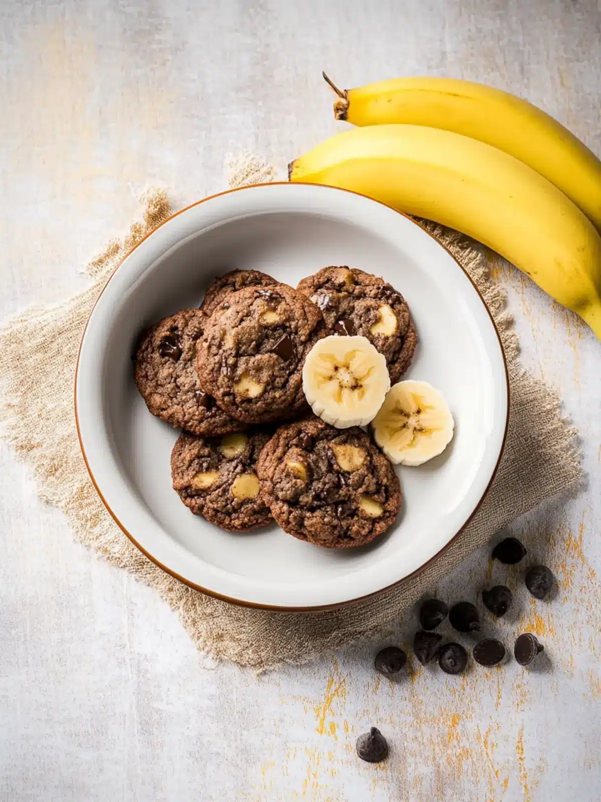 Irresistible Chocolate Banana Cookies for Sweet Moments 3 Chocolate Banana Cookies