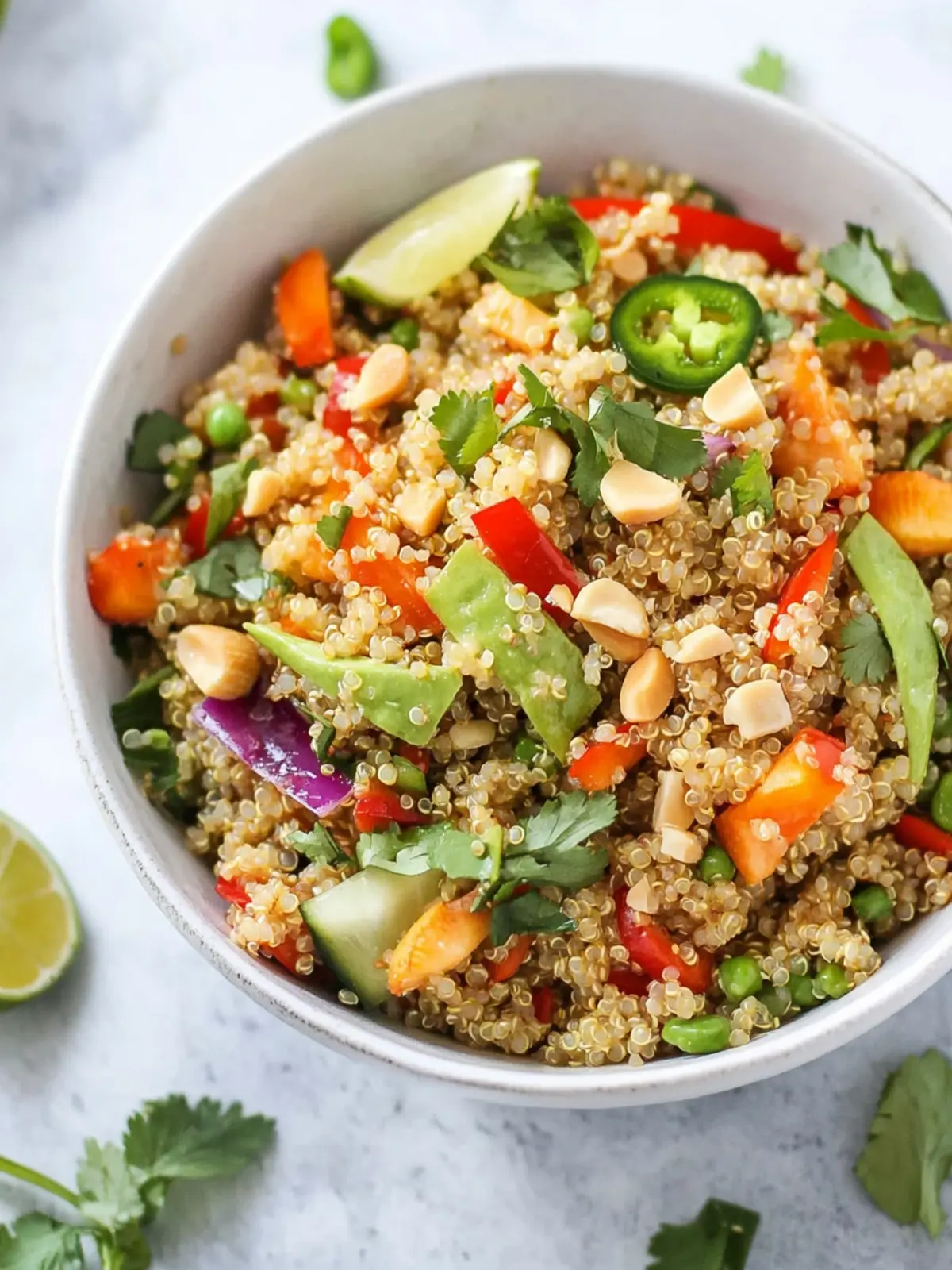 Delicious Thai Quinoa Salad that Will Brighten Your Day 3 Thai Quinoa Salad