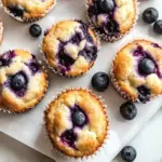 Delicious Cottage Cheese Blueberry Muffins Packed with Protein 8 Cottage Cheese Blueberry Muffins (High Protein)