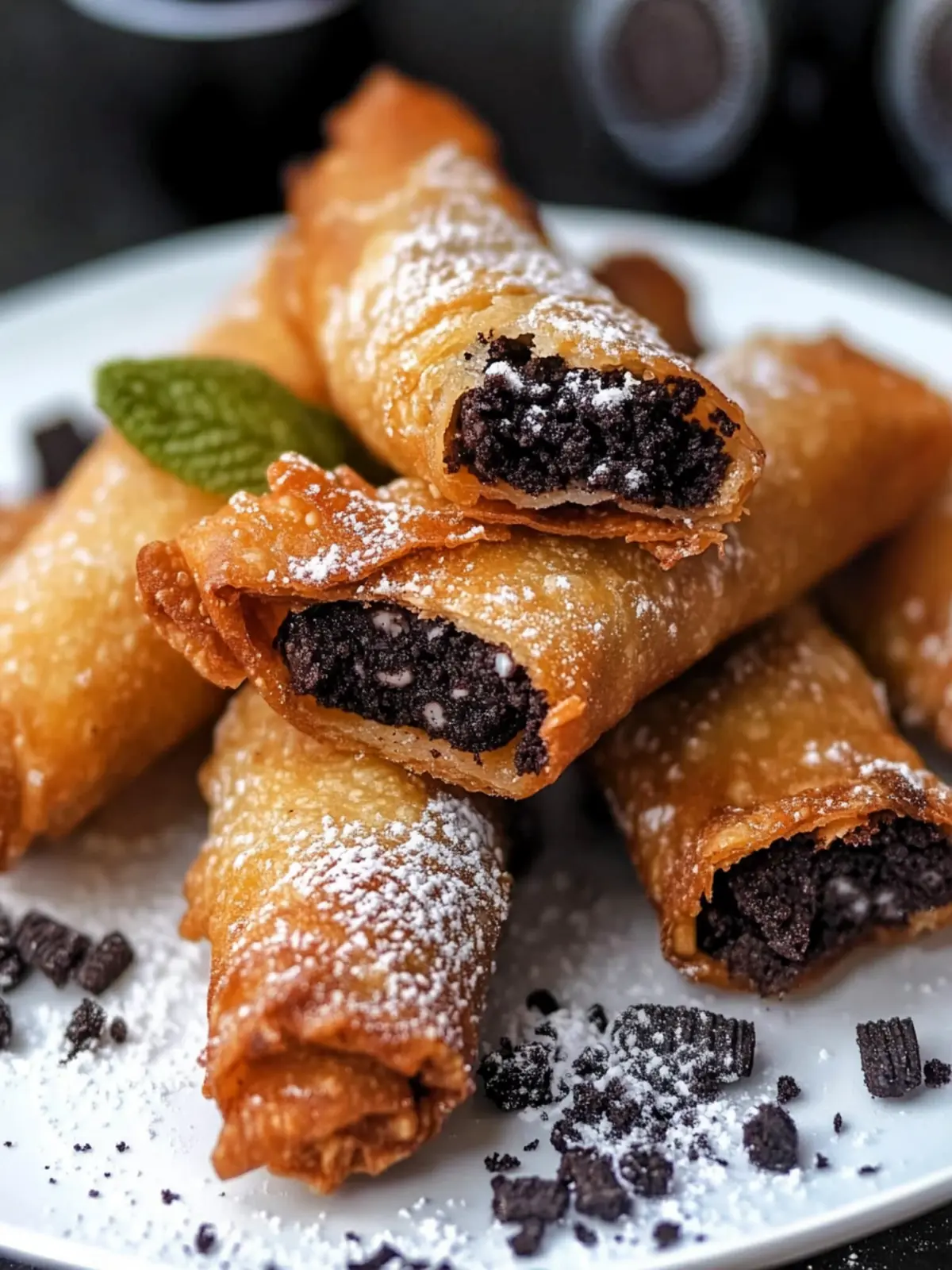 Delicious Oreo Egg Rolls: Your New Favorite Dessert Adventure 4 Oreo Egg Rolls (Dessert Egg Rolls)