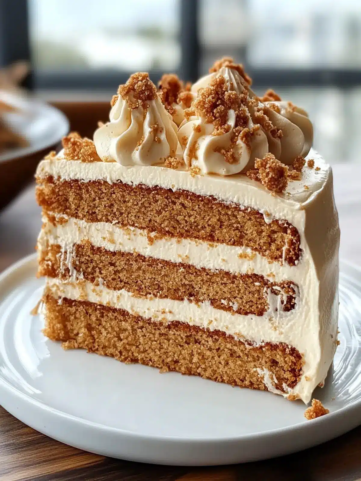 Irresistible Biscoff Cake with Creamy Cookie Delight 4 Biscoff Cake