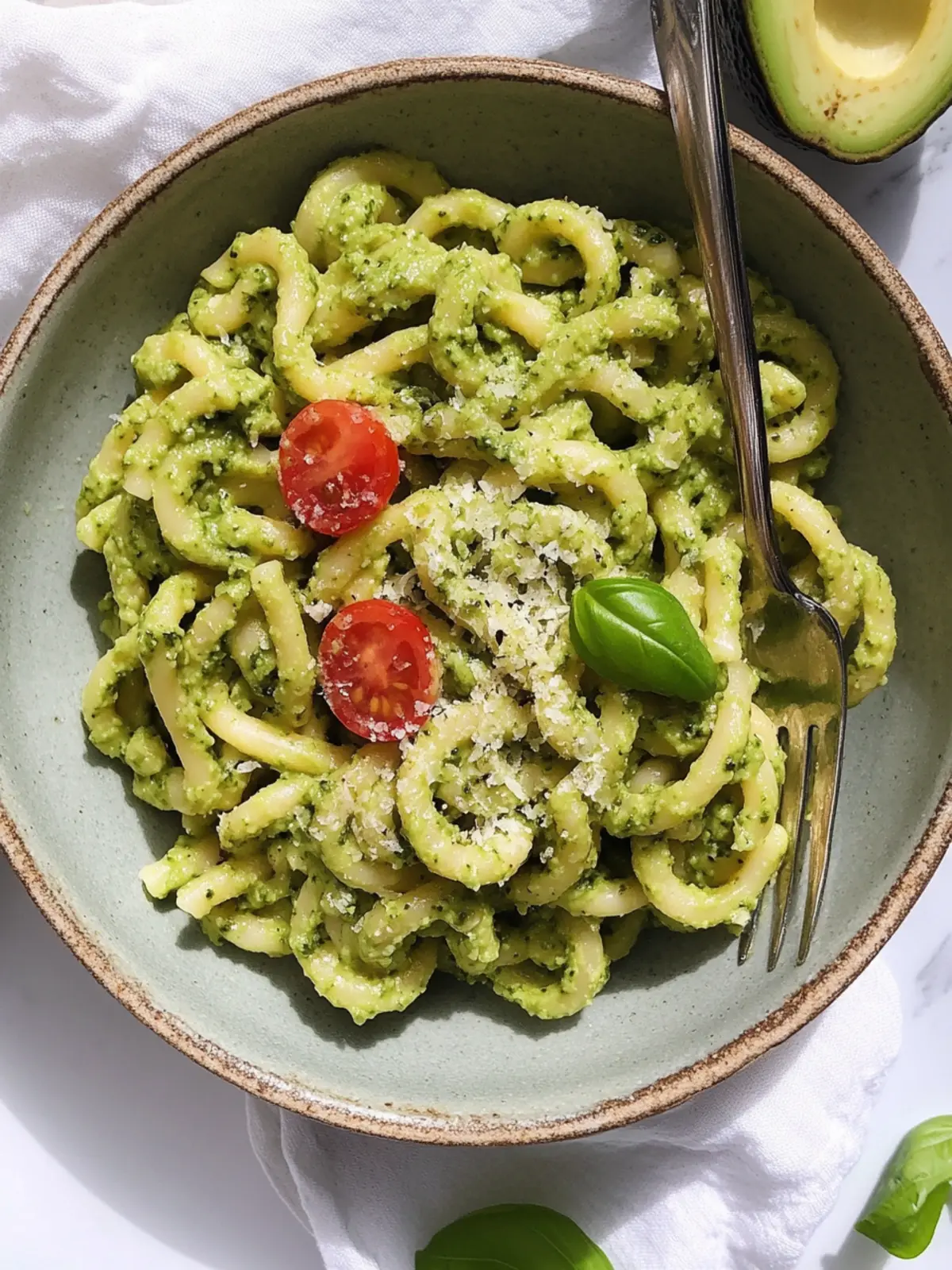 Vegan Avocado Pesto Pasta: The Creamy 15-Minute Delight 5 Vegan Avocado Pesto Pasta