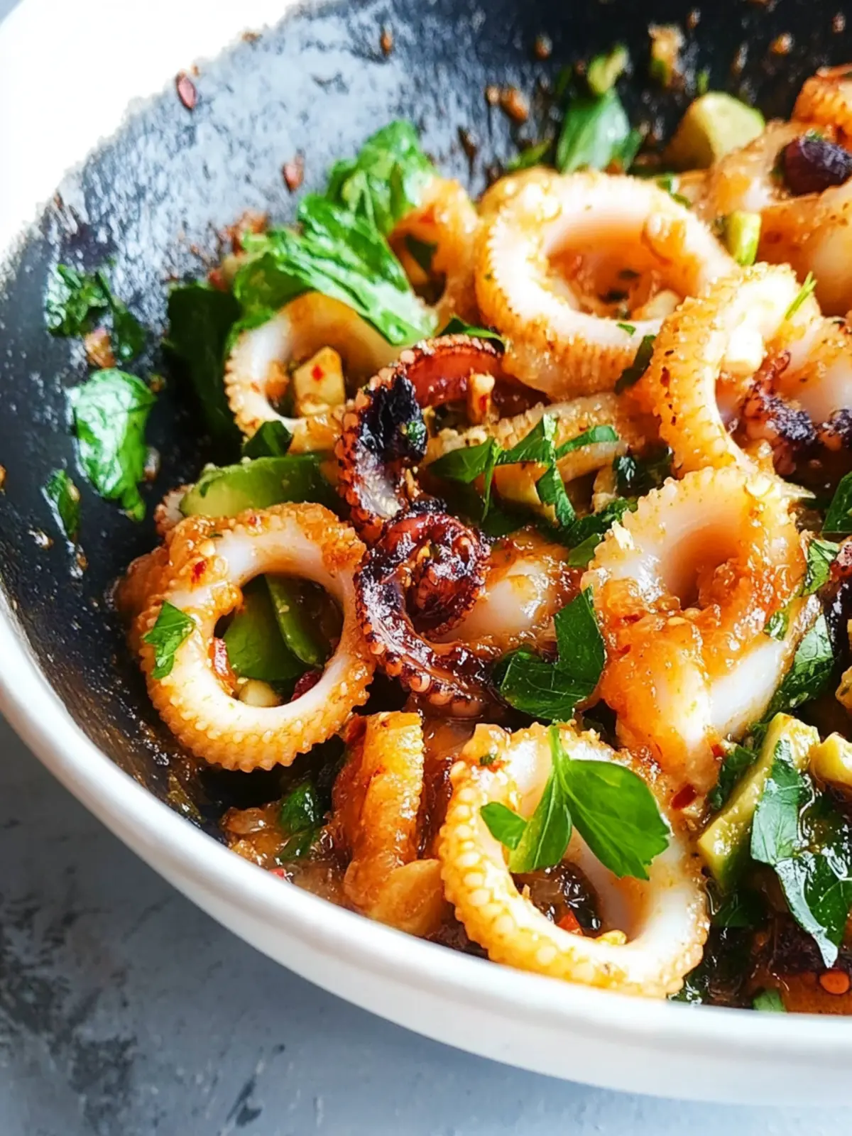 Savor the Flavor with Keto Garlic Squid Recipe Tonight 4 Keto Garlic Squid Recipe