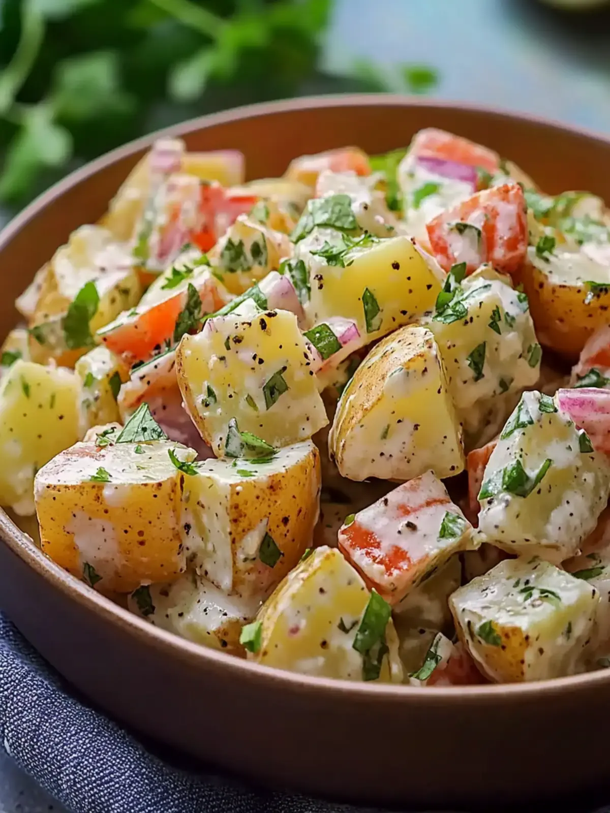 Vegan Jamaican Potato Salad: Sweet & Tangy Summer Delight 3 Vegan Jamaican Potato Salad
