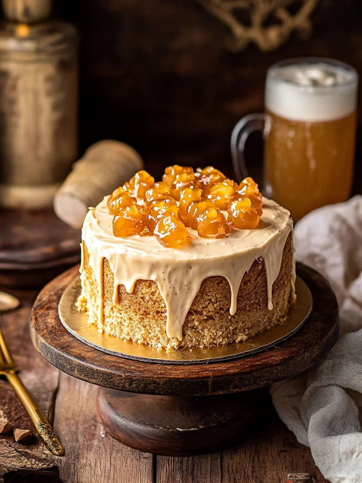 Magical Harry Potter Butterbeer Cake to Delight Your Tastebuds 2 Harry Potter Butterbeer Cake