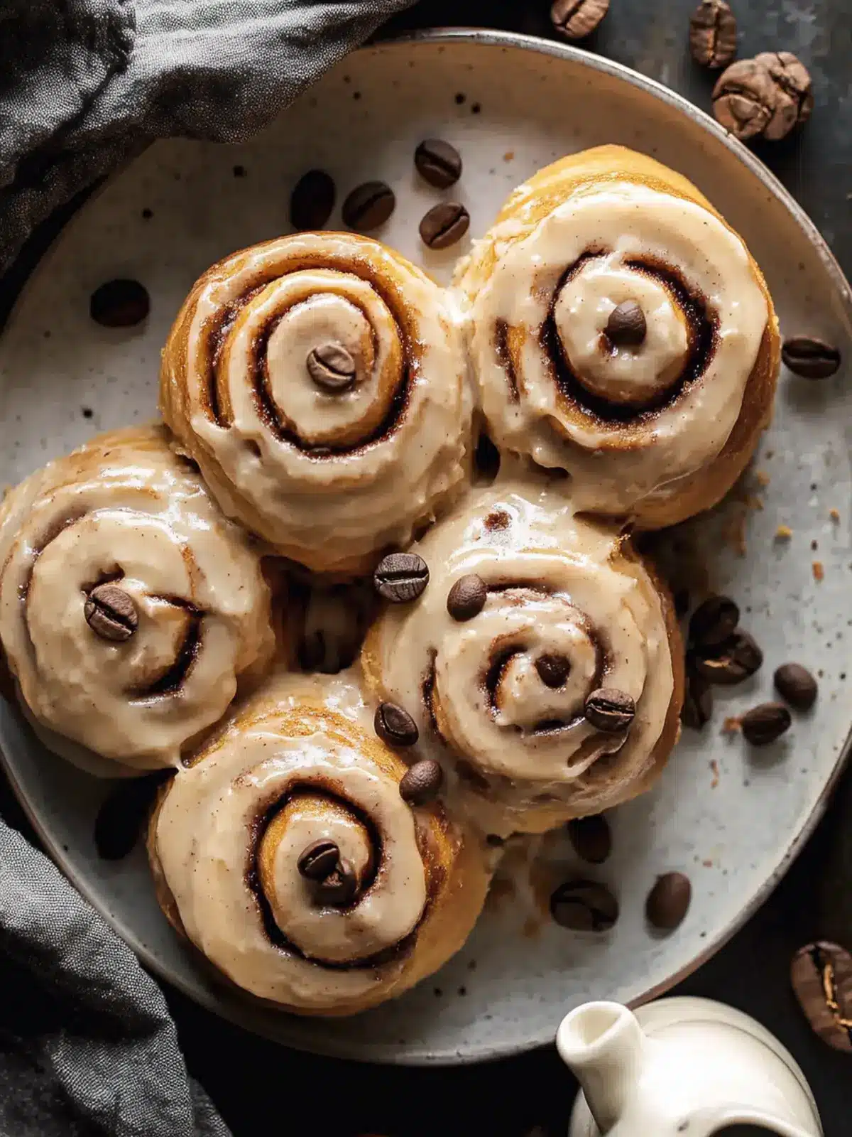 Milk Bread Coffee Cinnamon Rolls with Coffee Frosting Bliss 4 Milk Bread Coffee Cinnamon Rolls with Coffee Frosting