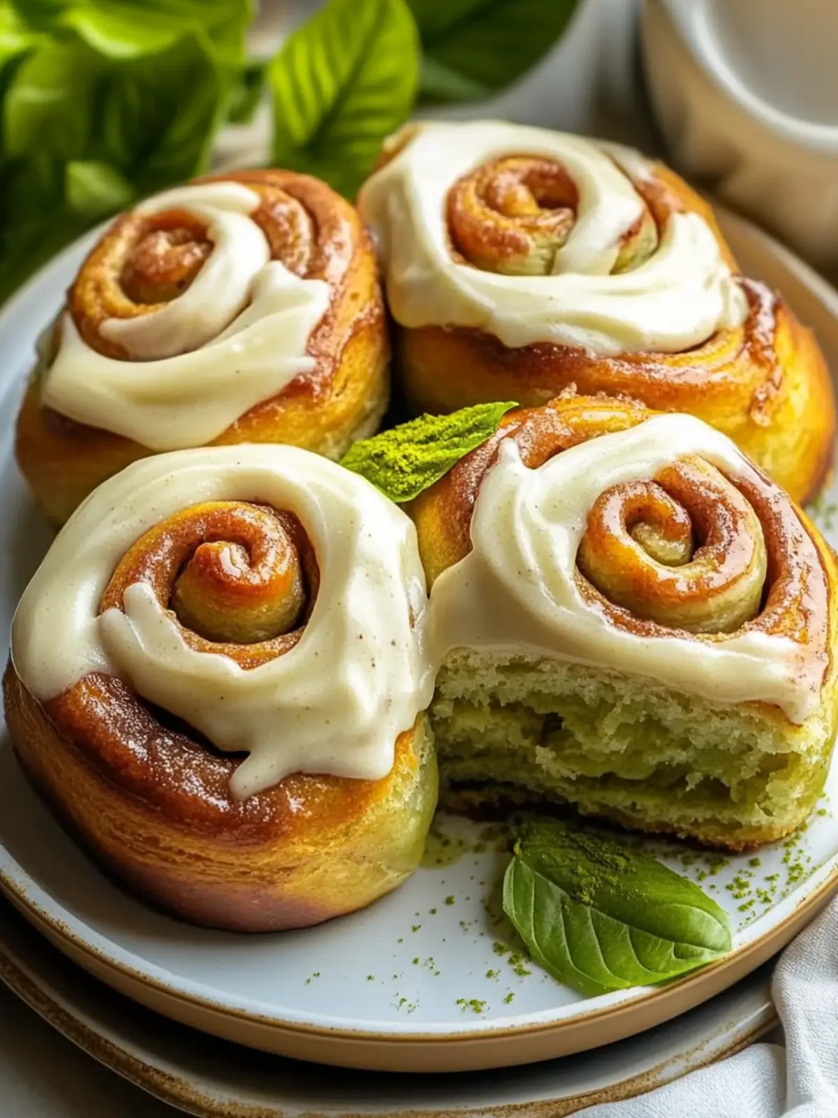 Fluffy Matcha Cinnamon Rolls: A Cozy Breakfast Delight 5 Fluffy Matcha Cinnamon Rolls
