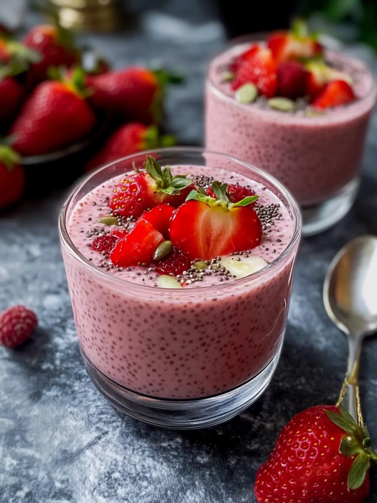Strawberry Chia Seed Pudding: Simple, Healthy, and Delicious 5 Strawberry Chia Seed Pudding