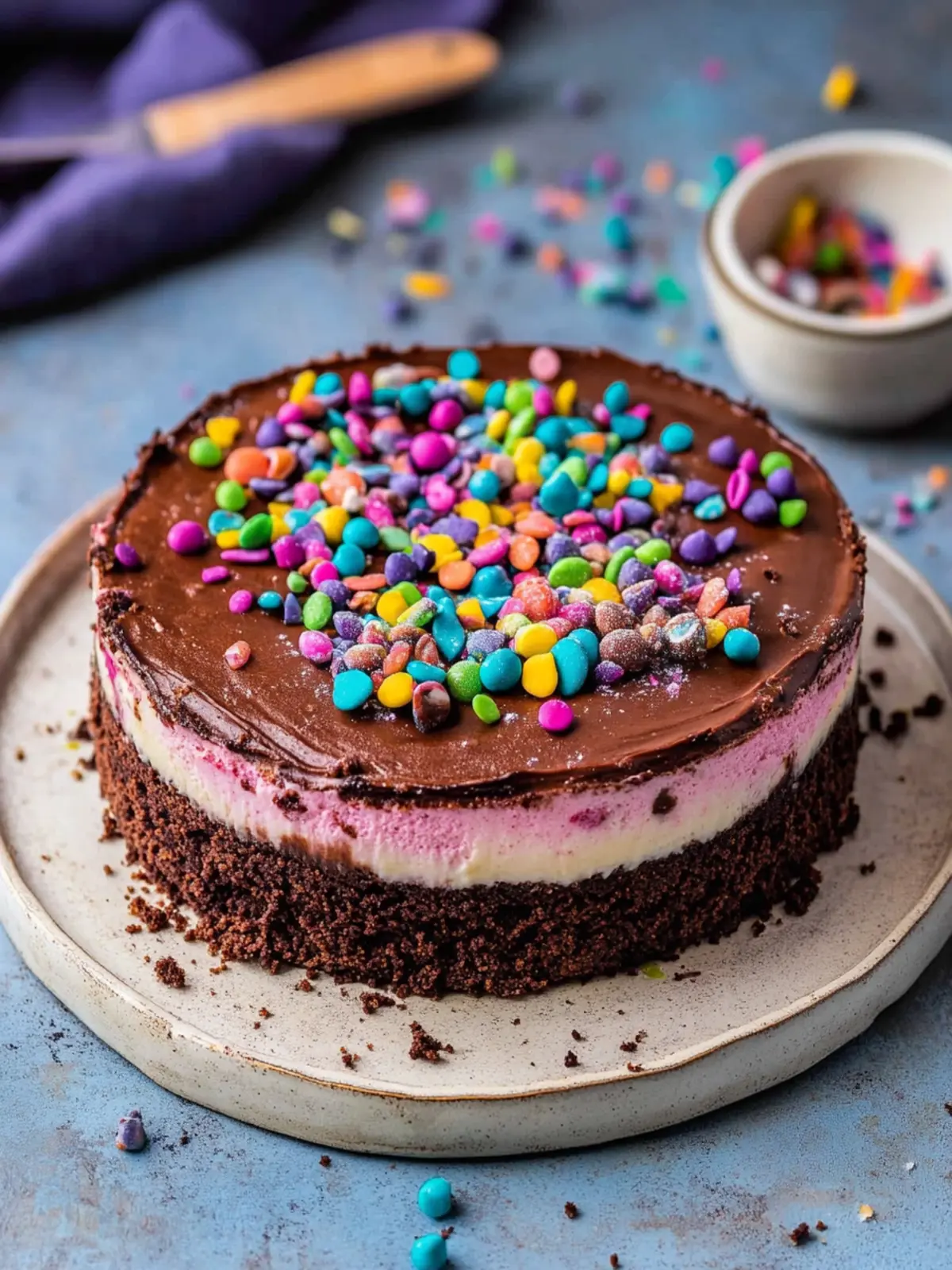 Indulge in Cosmic Brownie Cheesecake Bliss at Home 2 Cosmic Brownie Cheesecake