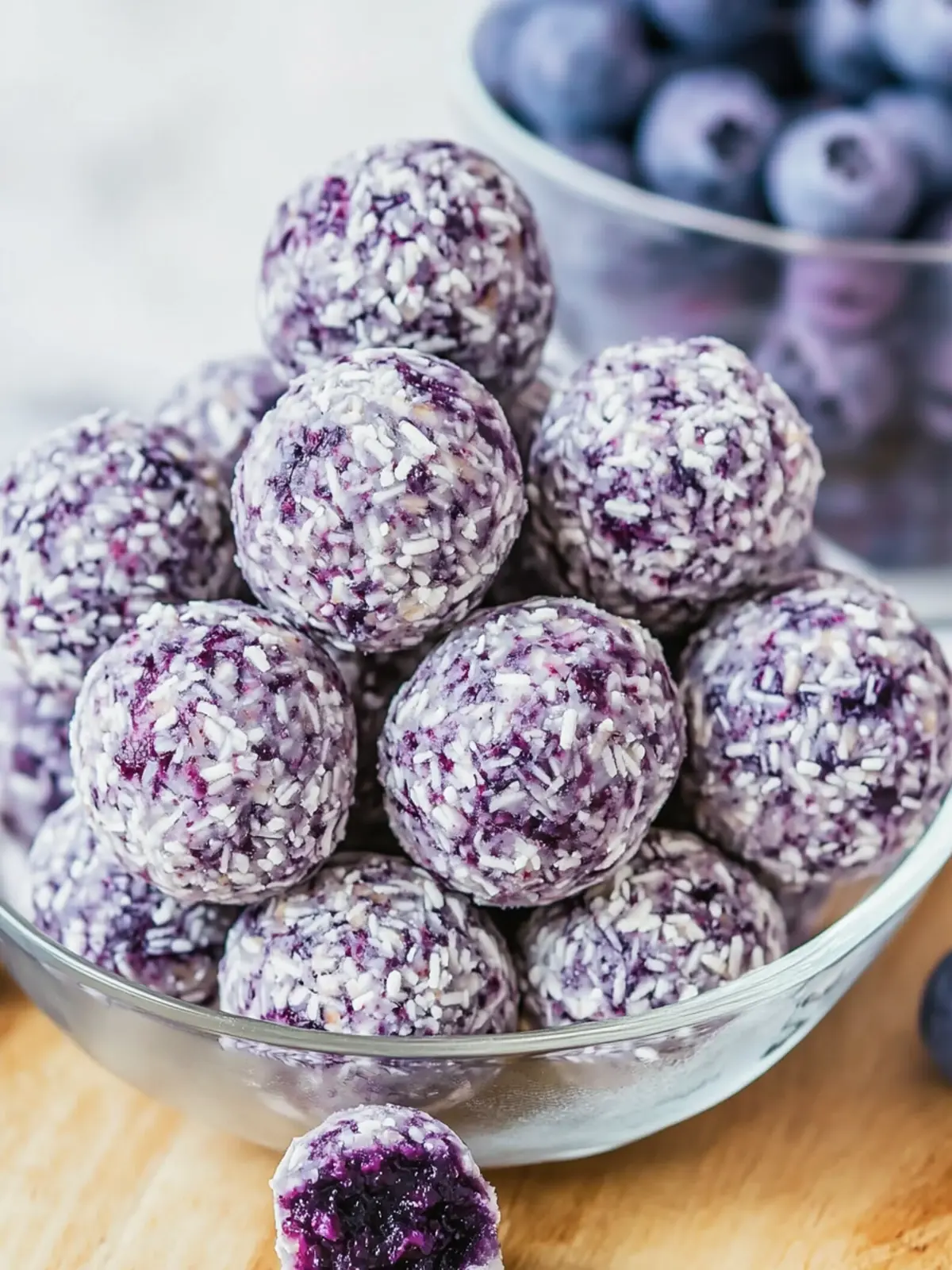 Blueberry Bliss Balls: Easy, Nut-Free Snack for All Ages 3 Blueberry Bliss Balls