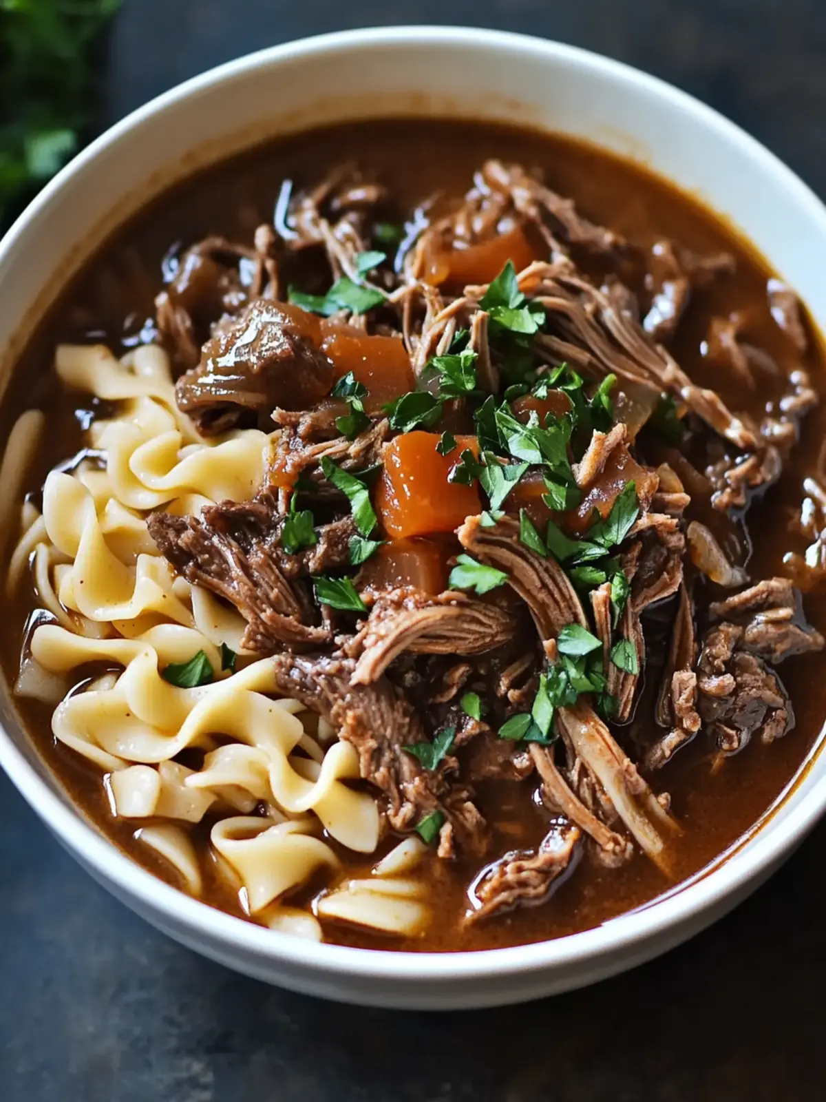 Slow Cooker Beef & Noodles for Ultimate Comfort Food Delight 4 Slow Cooker Beef & Noodles