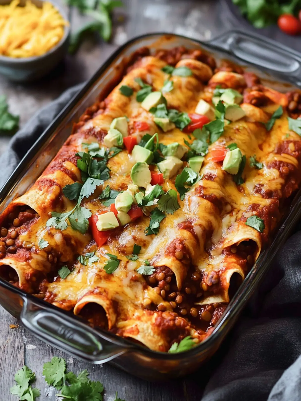 The Best Vegan Enchiladas With Lentils You’ll Crave Daily 4 The Best Vegan Enchiladas With Lentils