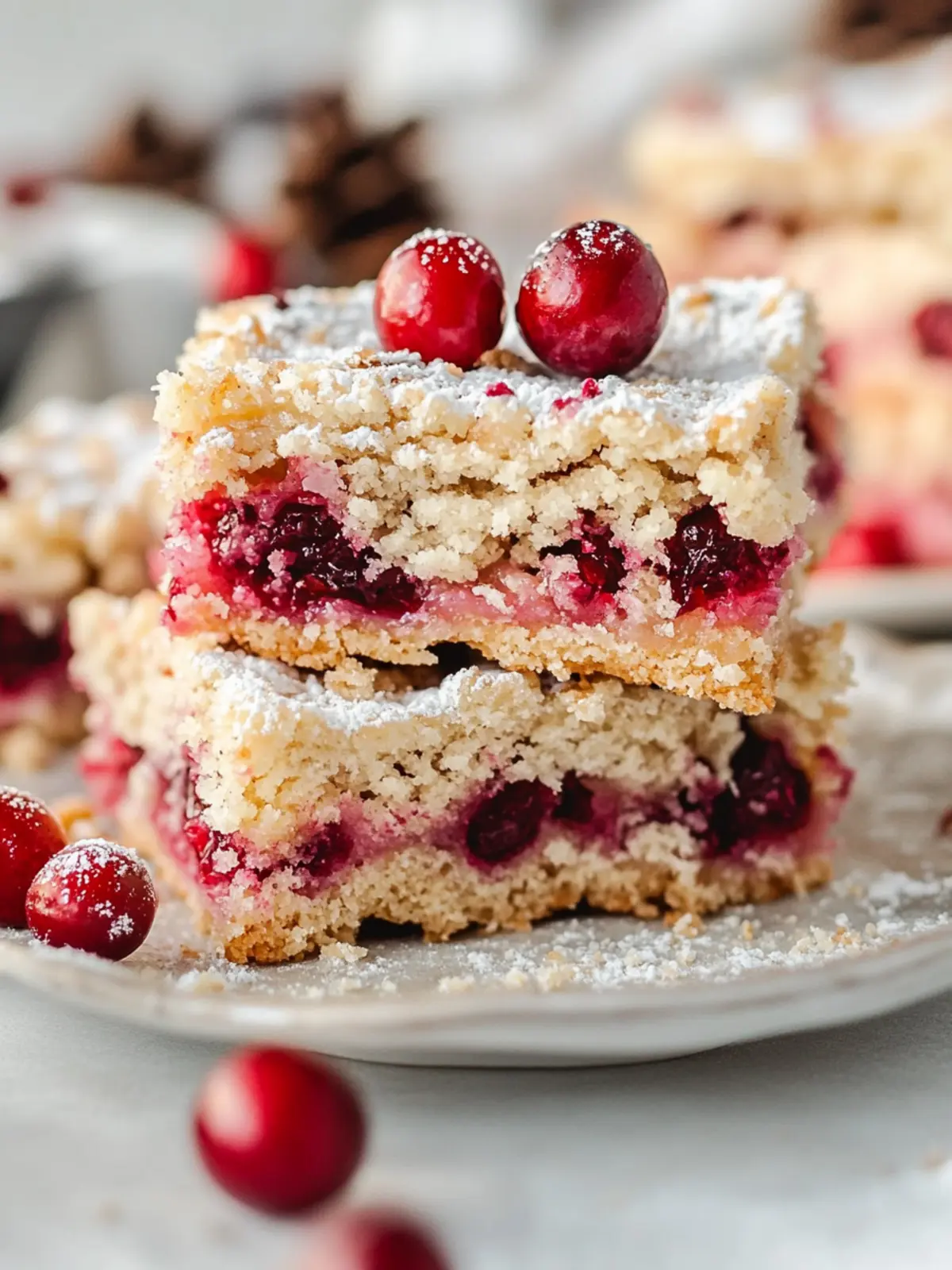 Cranberry Bars: The Perfect Use for Leftover Sauce 3 Cranberry Bars