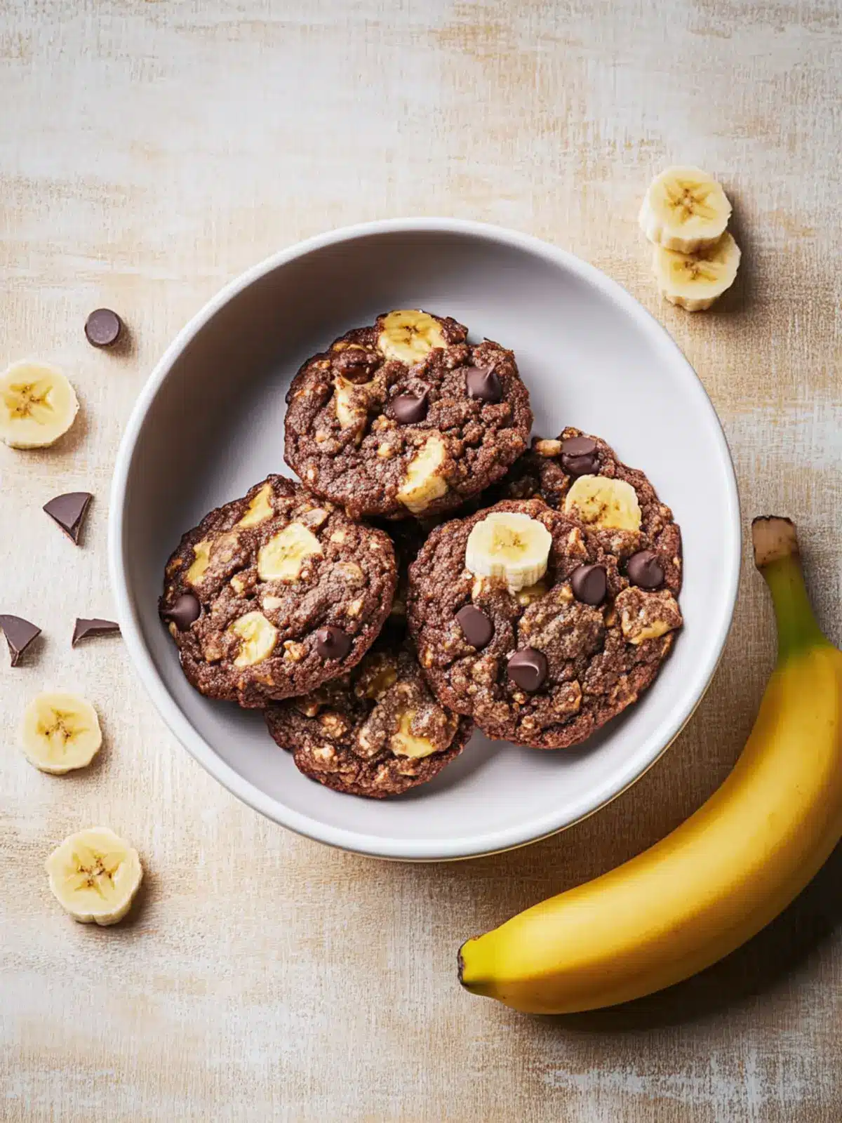 Irresistible Chocolate Banana Cookies for Sweet Moments 5 Chocolate Banana Cookies
