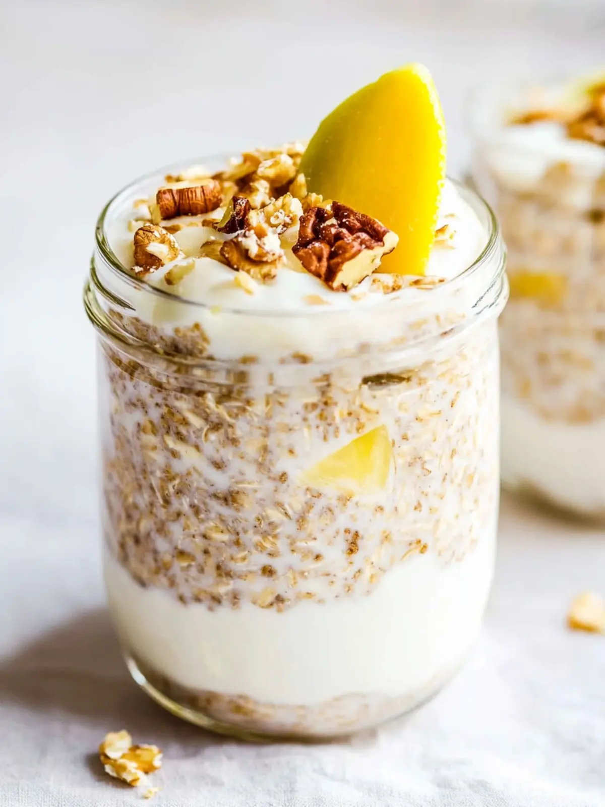 Delicious Hummingbird Cake Overnight Oats for Busy Mornings 4 Hummingbird Cake Overnight Oats