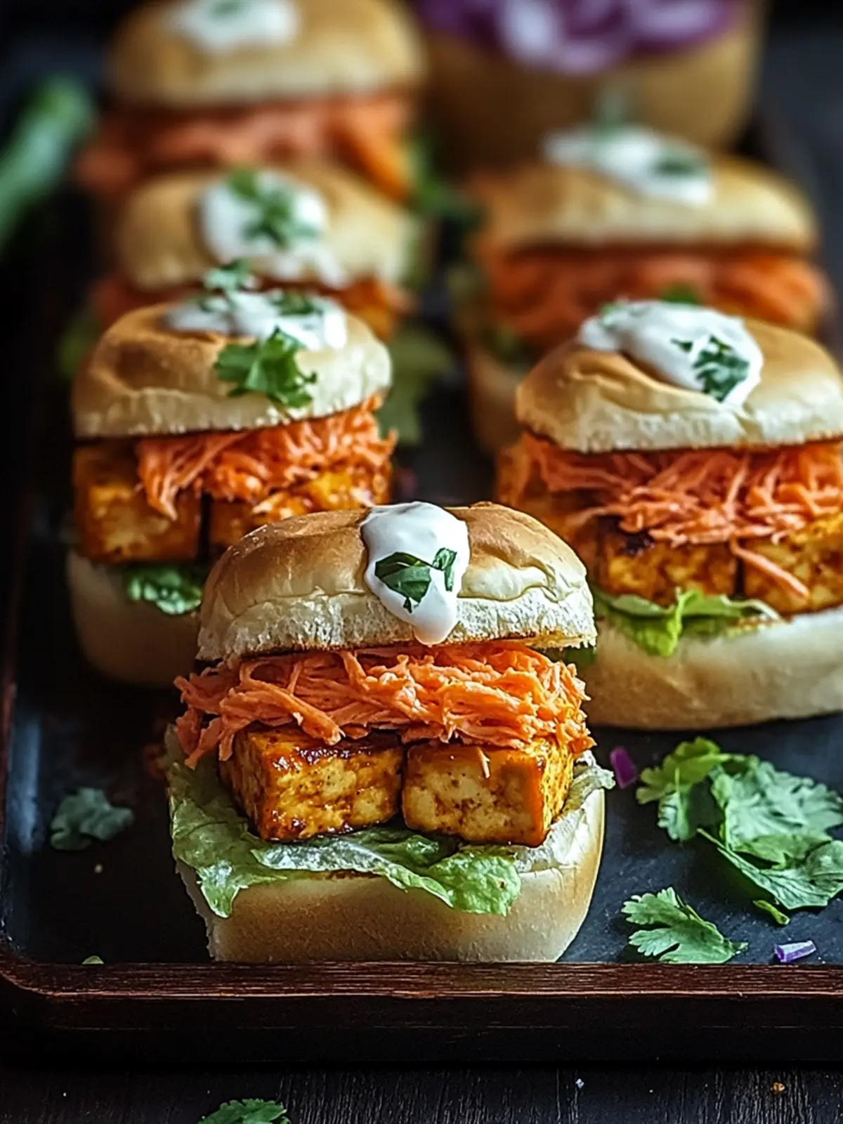 Savory Buffalo Tofu Sliders That Will Wow Your Taste Buds 2 Savory Buffalo Tofu Sliders