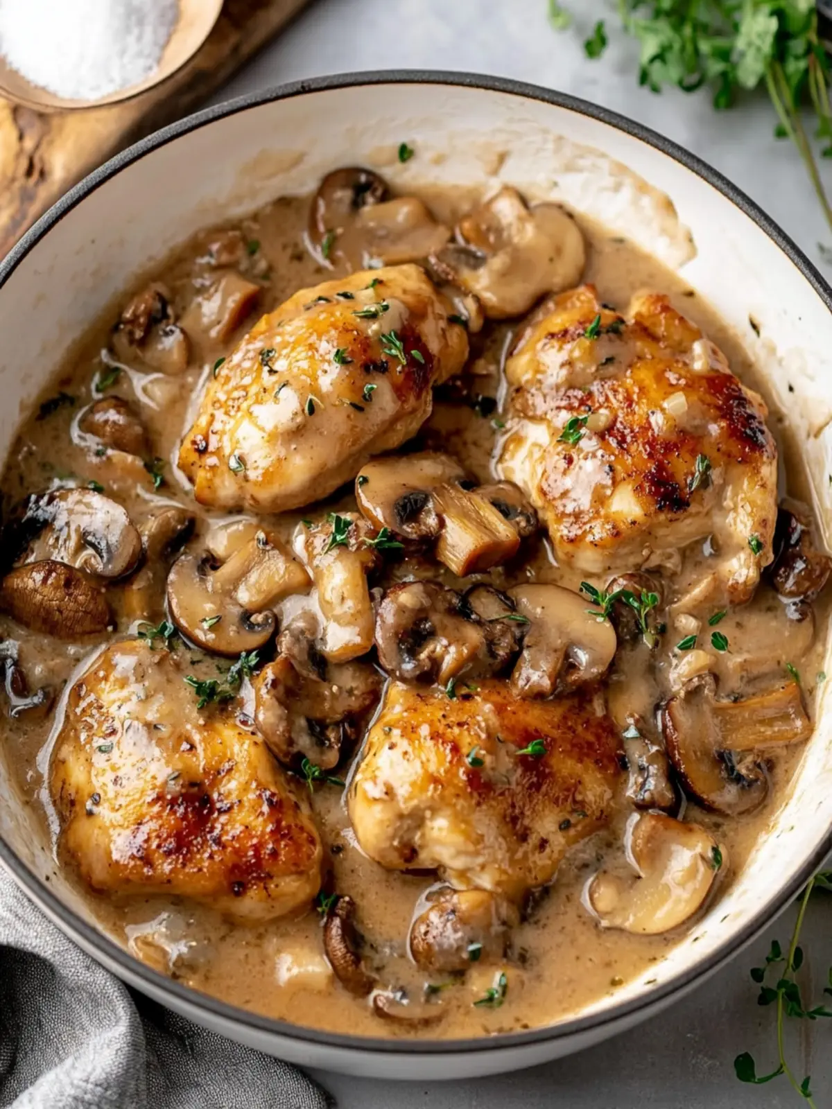 Easy and Creamy Mushroom Chicken for Cozy Nights In 4 Mushroom Chicken