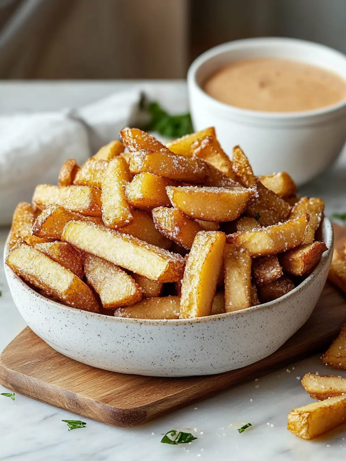 Crispy Air Fryer Apple Fries: Guilt-Free Sweet Treats 4 Air Fryer Apple Fries