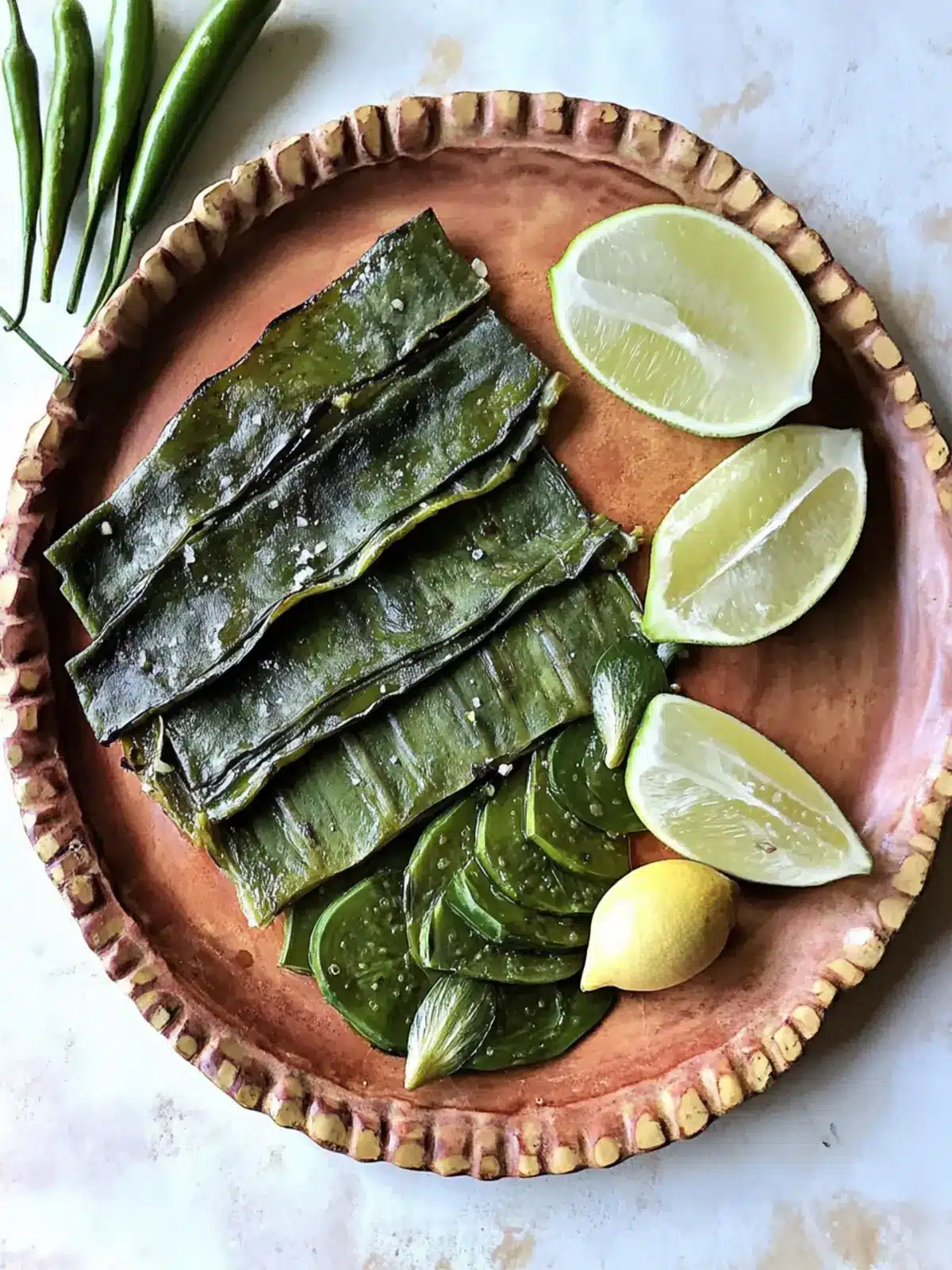 Grilled Nopales Asados: A Smoky, Guilt-Free Delight 5 Nopales Asados