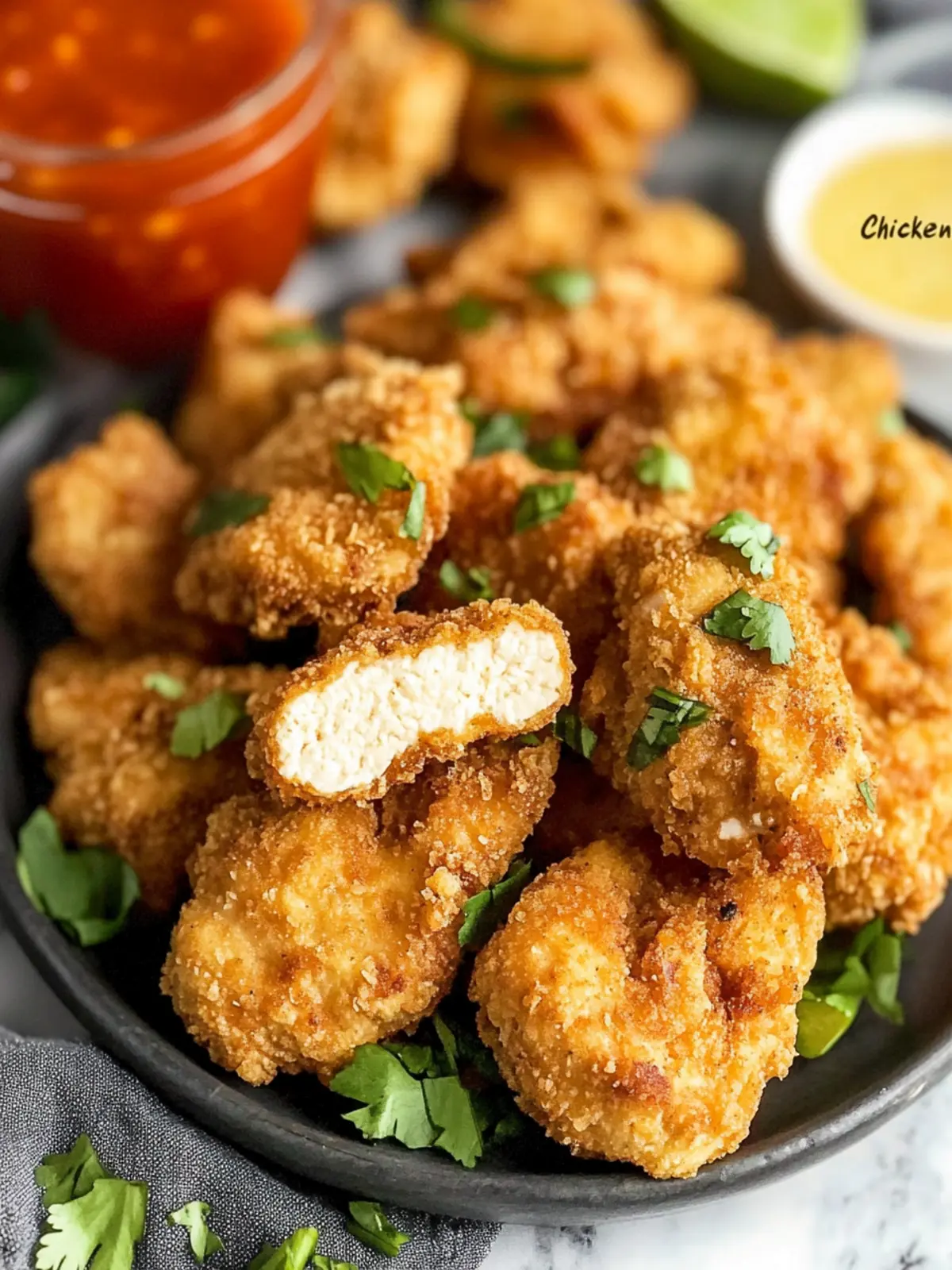 Delicious Vegan Fried "Chicken" Tofu: Crunchy & Guilt-Free! 4 Vegan Fried “Chicken” (Made with Tofu)