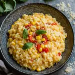 Creamy Corn and Red Pepper Risotto for Cozy Nights 6 Corn and Red Pepper Risotto
