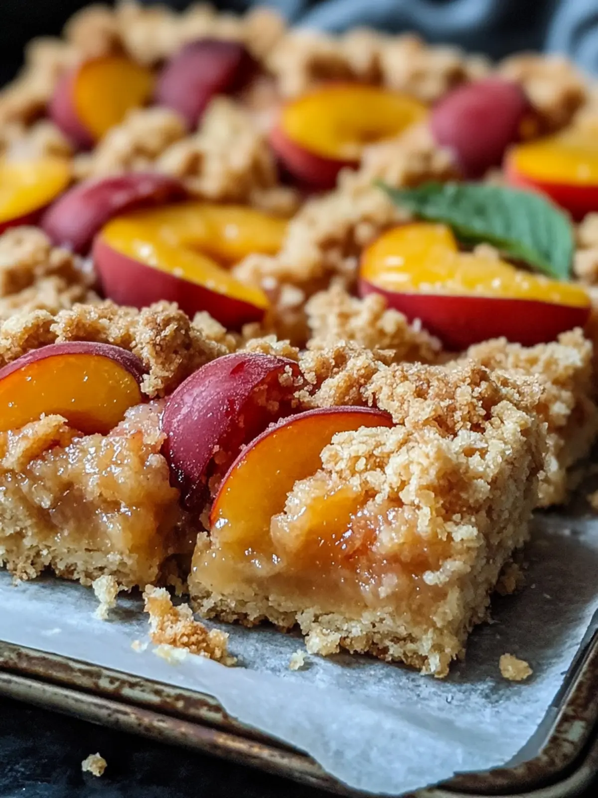Perfect Brown Butter Nectarine Crumble Bars You'll Crave Daily 3 Perfect Brown Butter Nectarine Crumble Bars