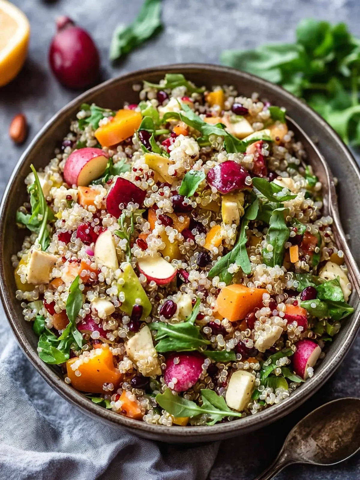 Delicious Harvest Quinoa Salad Packed with Fall Flavors 2 Harvest Quinoa Salad