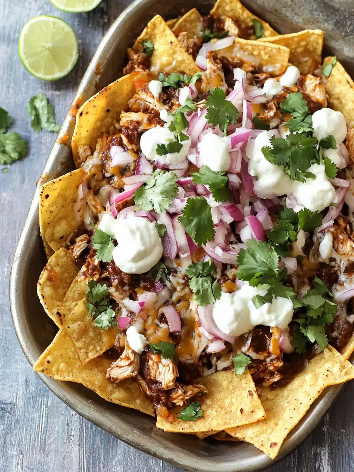 Irresistible Chicken Mole Nachos for Epic Game Day Gatherings 5 Chicken Mole Nachos