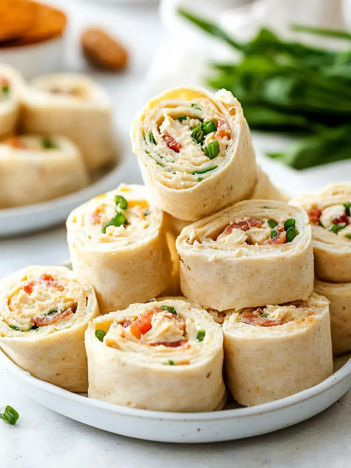 Delicious Chicken Bacon Ranch Pinwheels for Food Lovers 3 Chicken Bacon Ranch Pinwheels