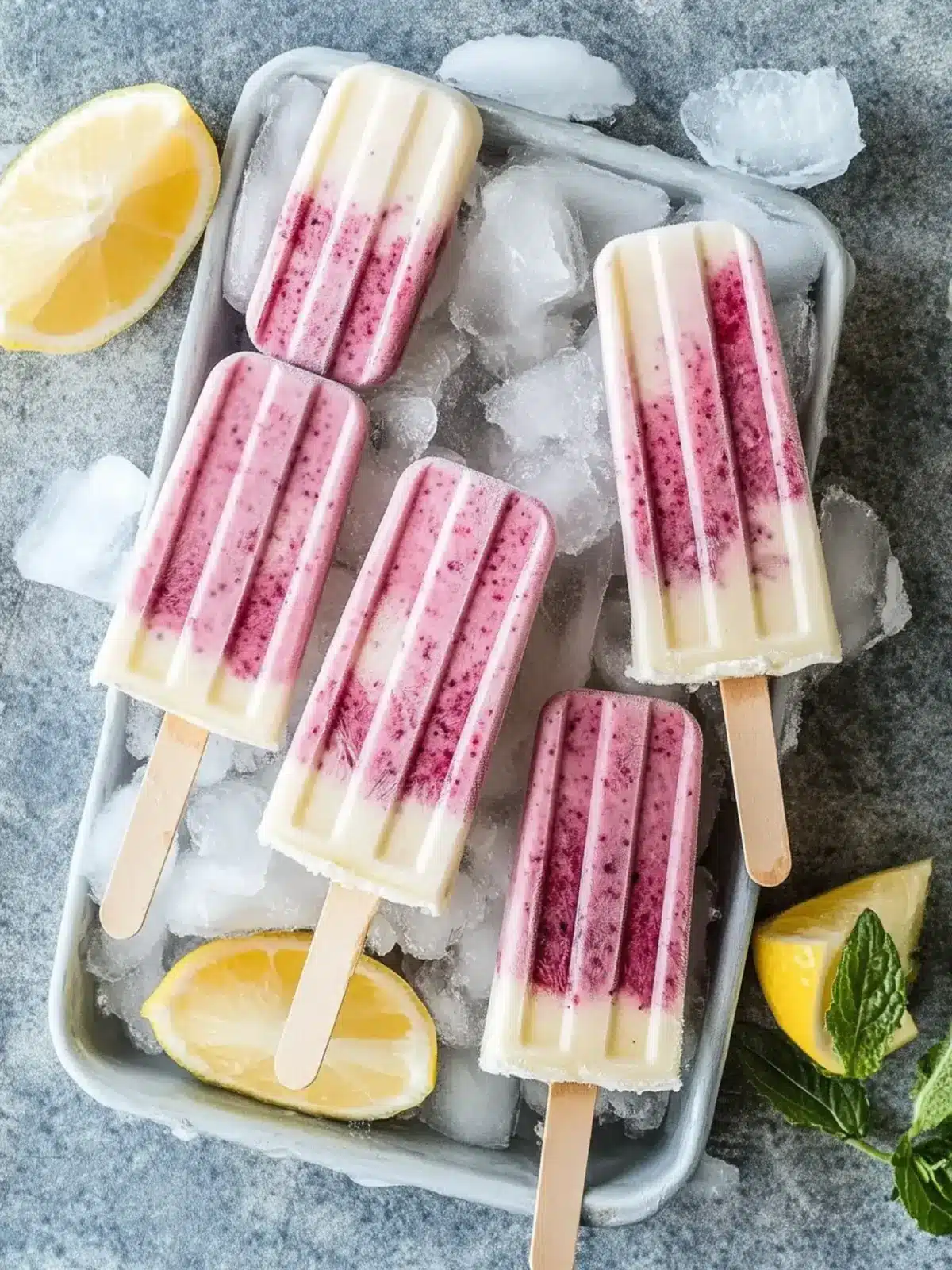 Refreshing Greek Yogurt Popsicles with a Fruity Twist 4 Greek Yogurt Popsicles