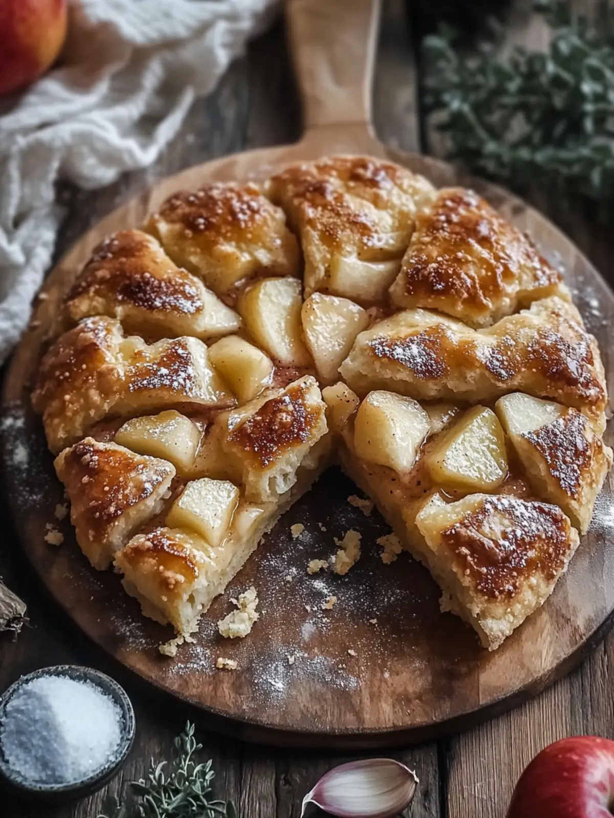 Delicious Apple Fritter Focaccia Bread You’ll Crave Daily 4 Apple Fritter Focaccia Bread