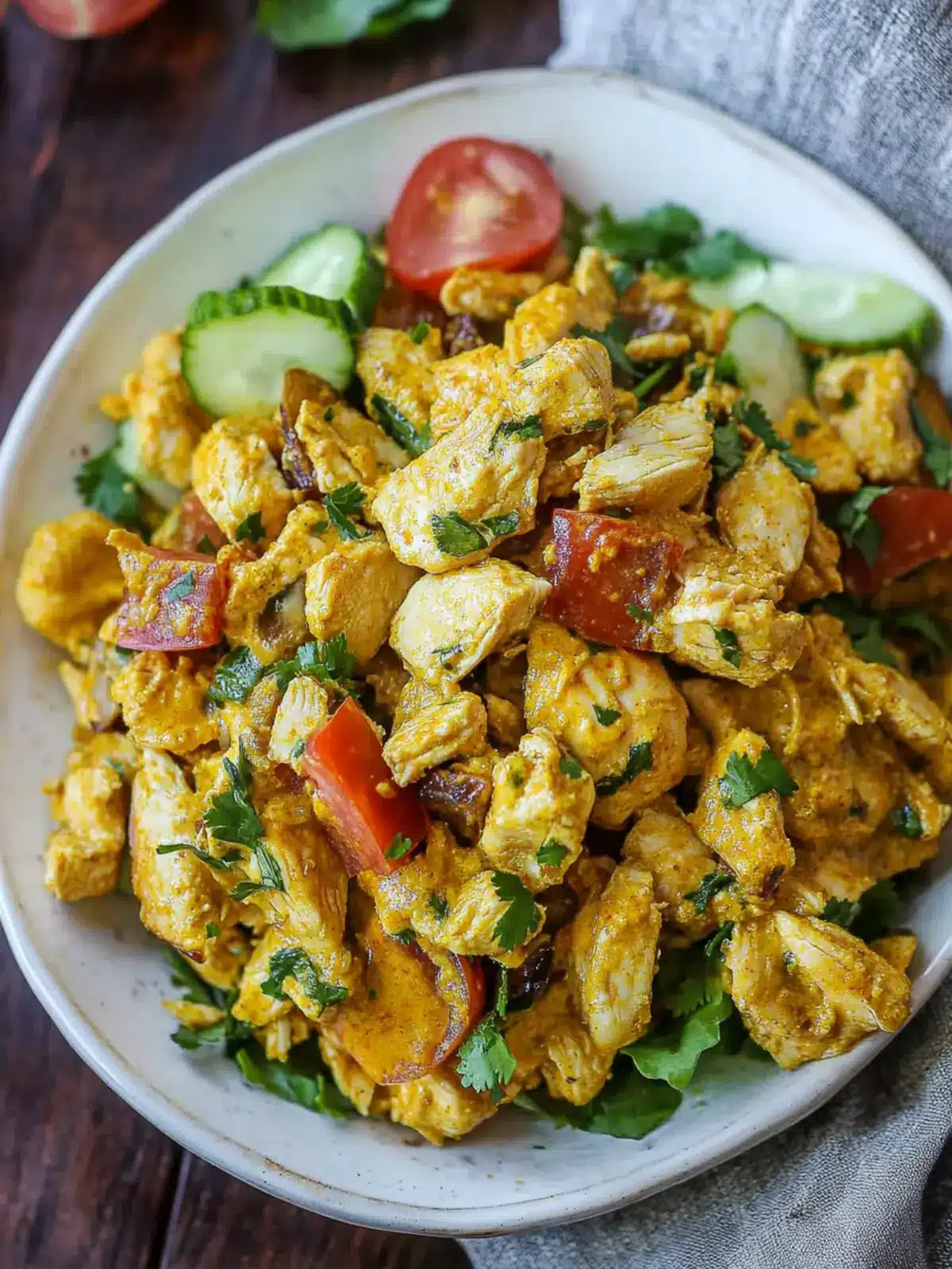 Delicious Curry Chicken Salad for a Fresh Twist on Lunch 2 Curry Chicken Salad
