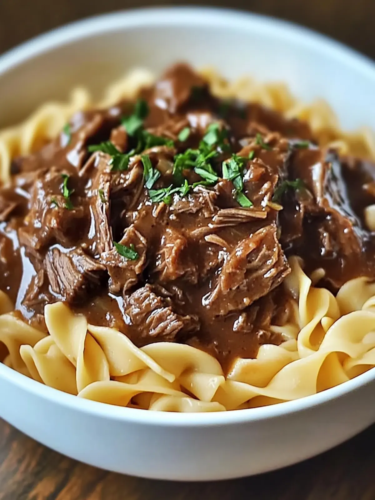 Slow Cooker Beef & Noodles for Ultimate Comfort Food Delight 2 Slow Cooker Beef & Noodles