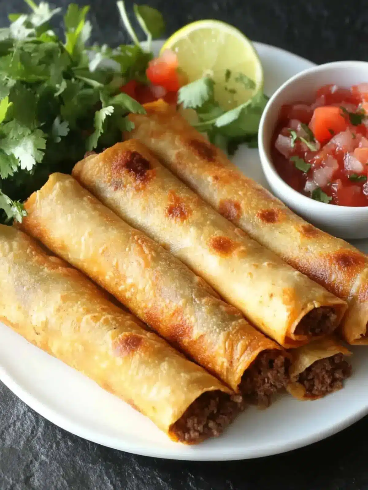 Savory Ground Beef Taquitos: Easy Game Day Appetizer Delight 5 Ground Beef Taquitos