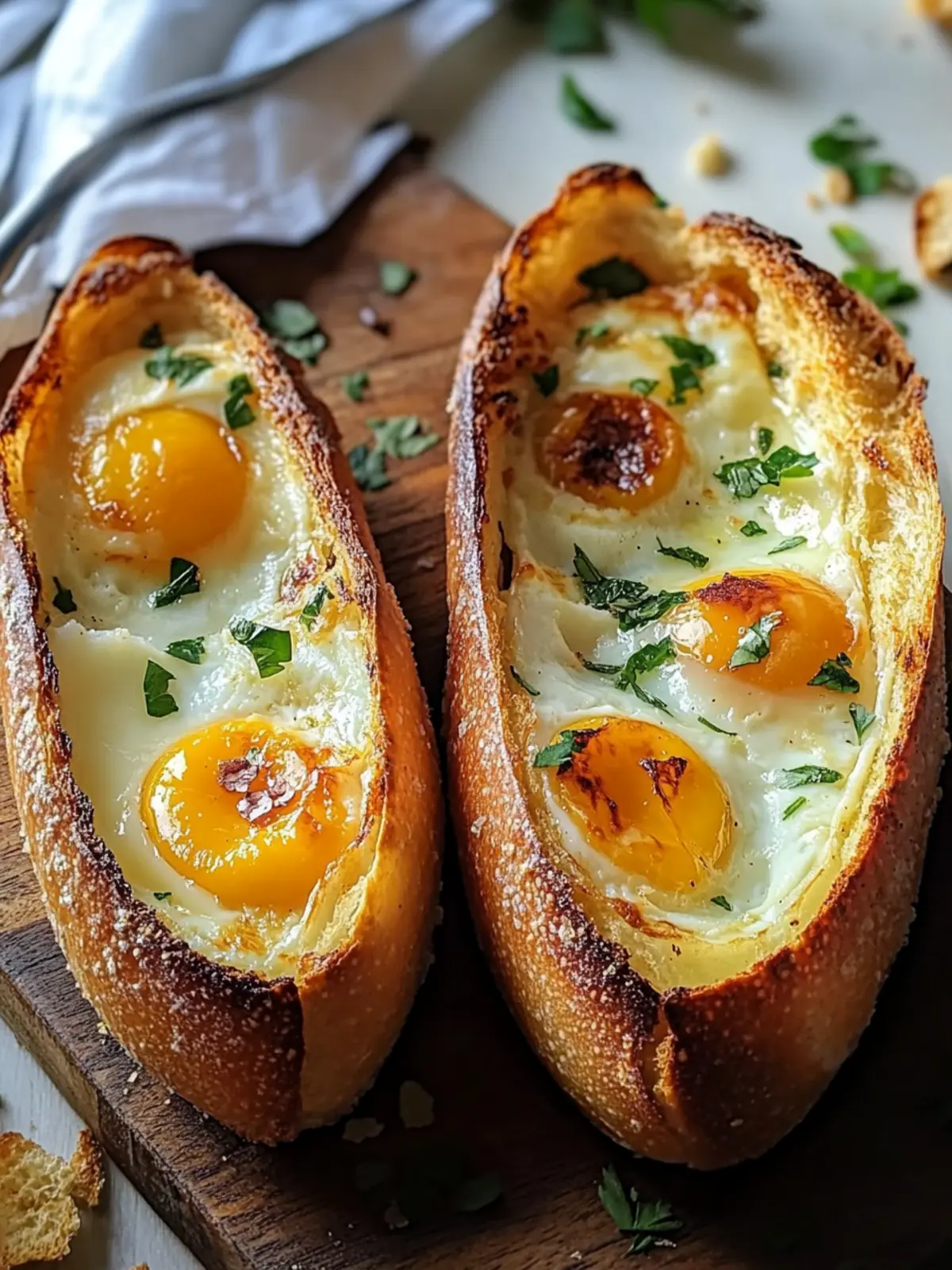 Savory Baked Egg Boats Recipe for a Cozy Breakfast Treat 5 Baked Egg Boats Recipe