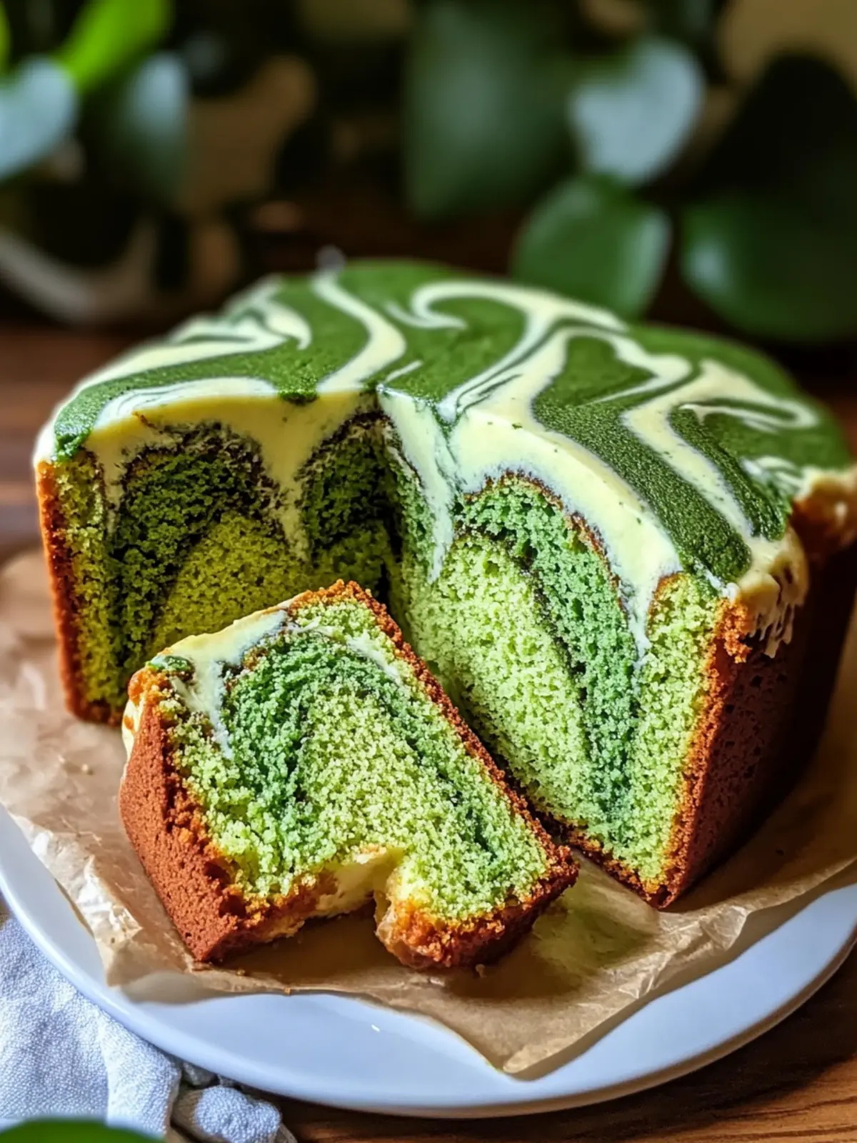 Deliciously Easy Matcha Marble Pound Cake for All Occasions 3 Matcha Marble Pound Cake