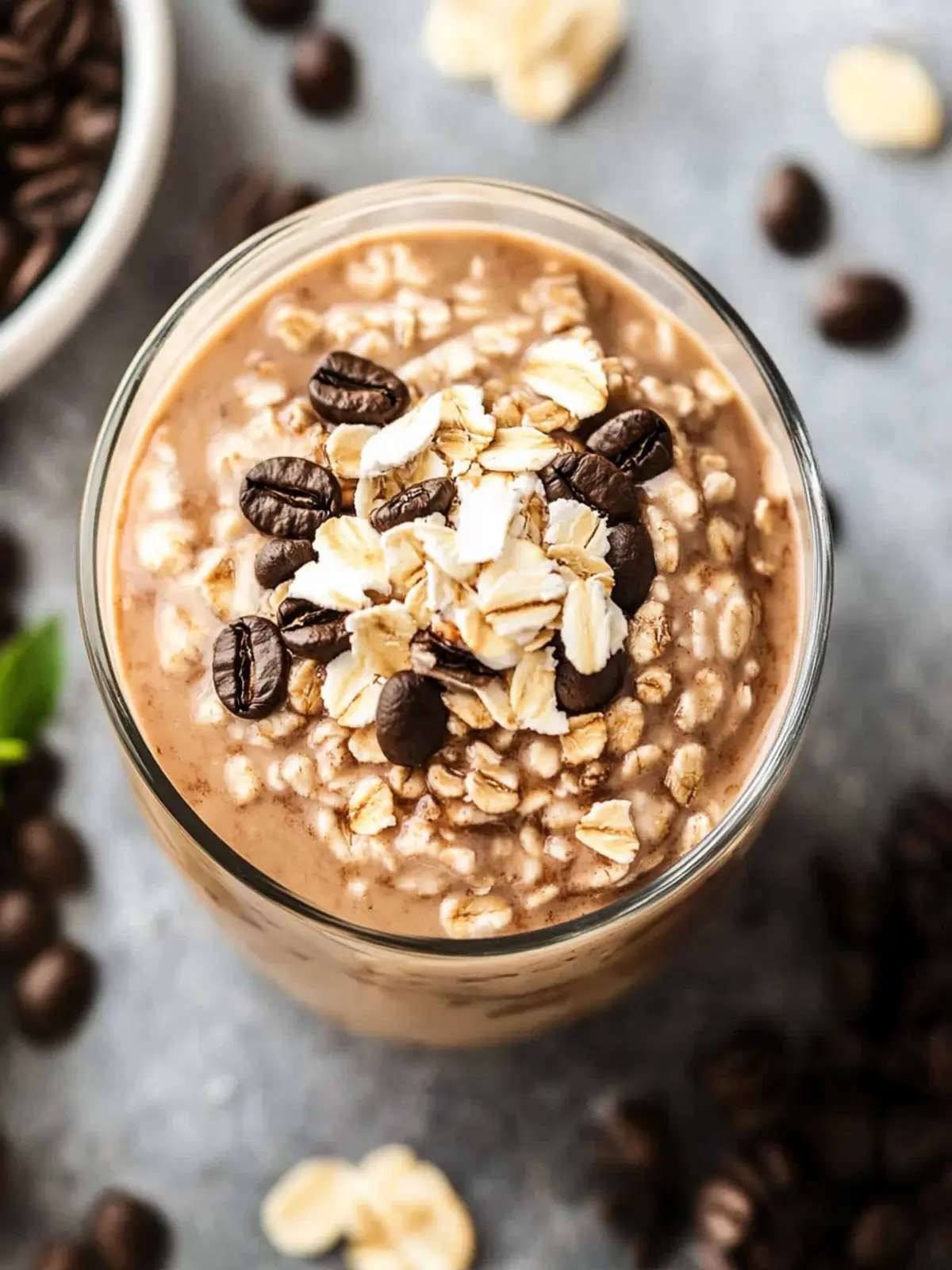 Creamy Vanilla Cold Brew Coffee Overnight Oats for Busy Mornings 3 Vanilla Cold Brew Coffee Overnight Oats